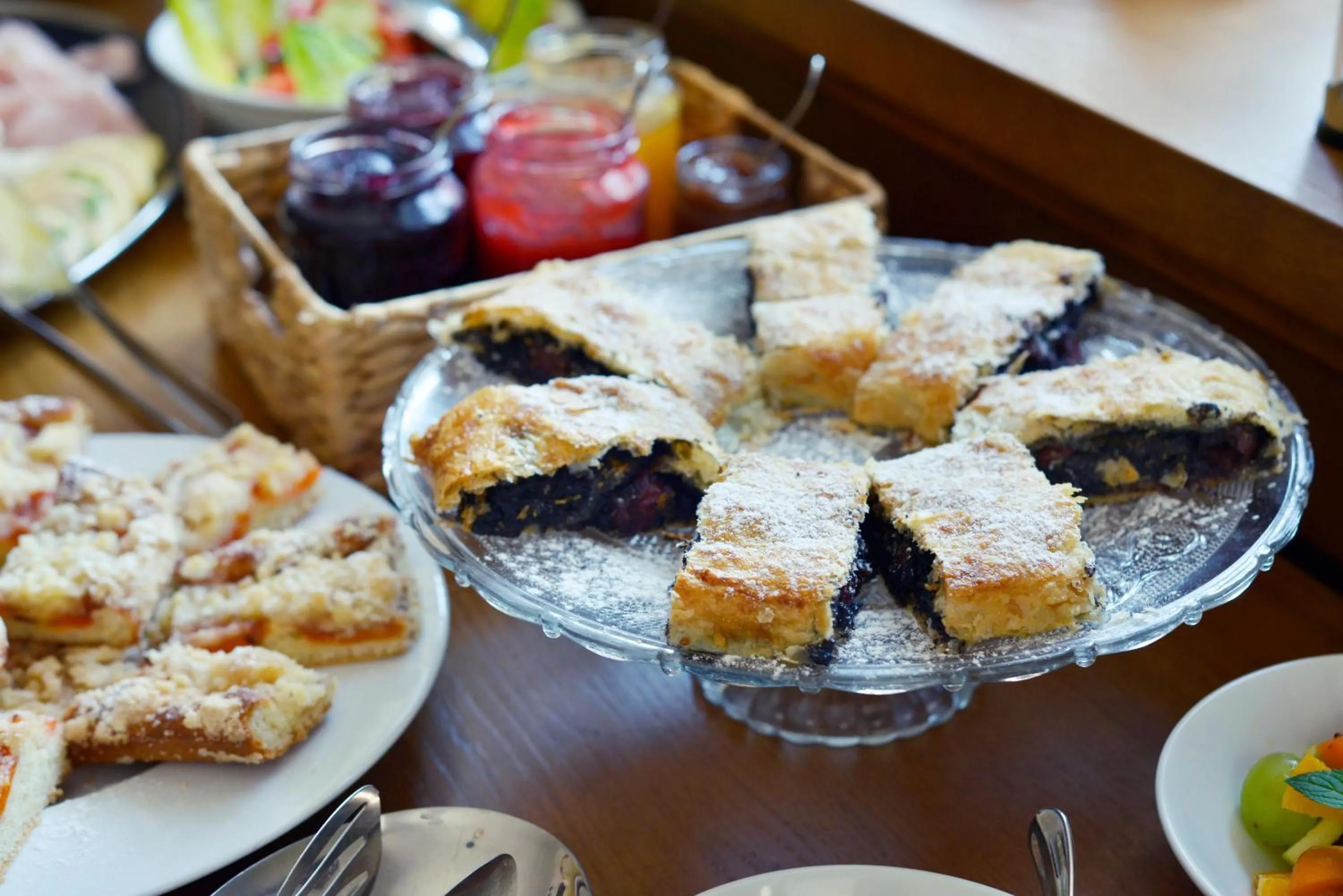 Buffet breakfast in PROSECCO RESIDENCE MARKO