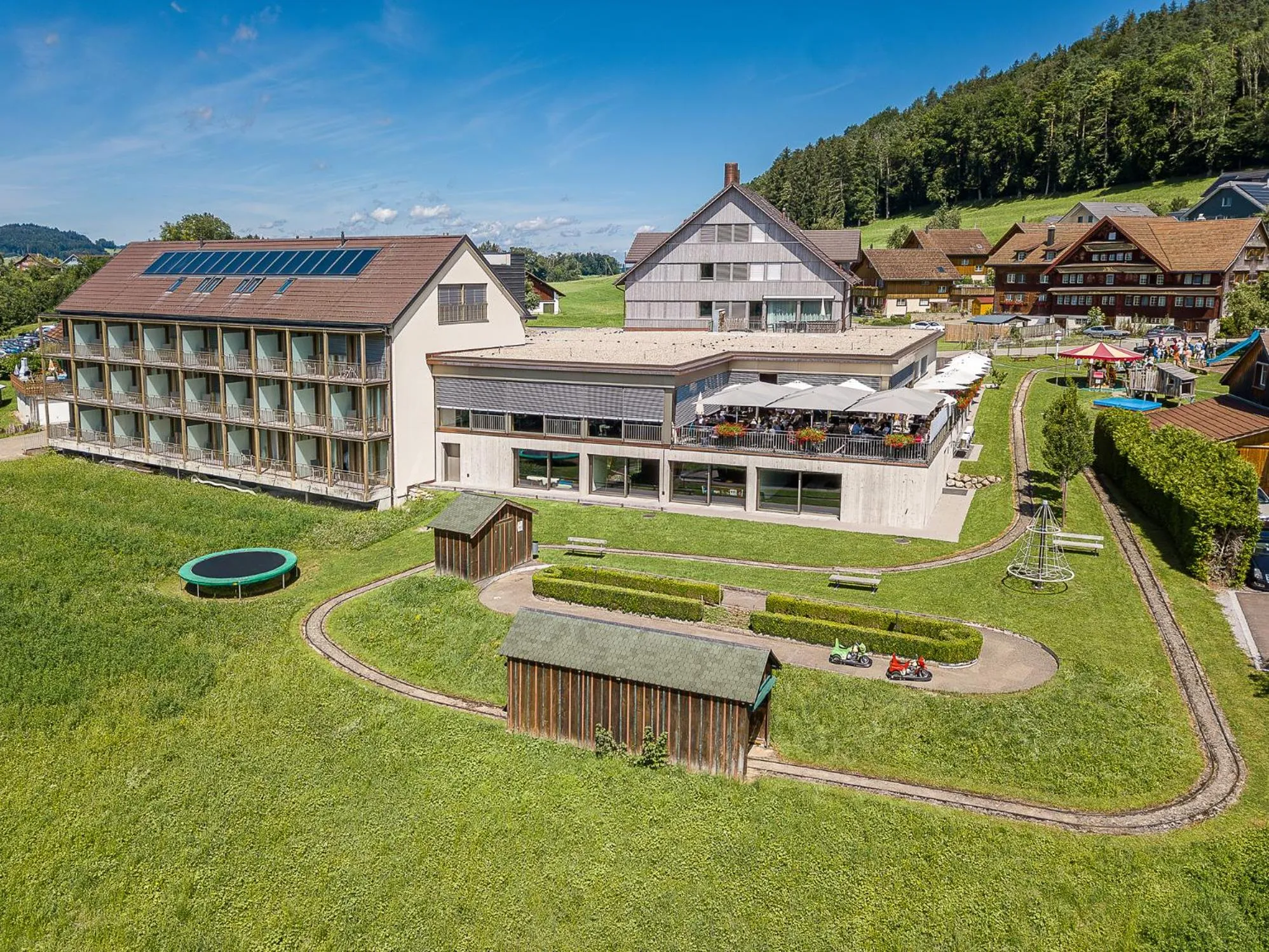 Property building in Hotel Rössli Tufertschwil