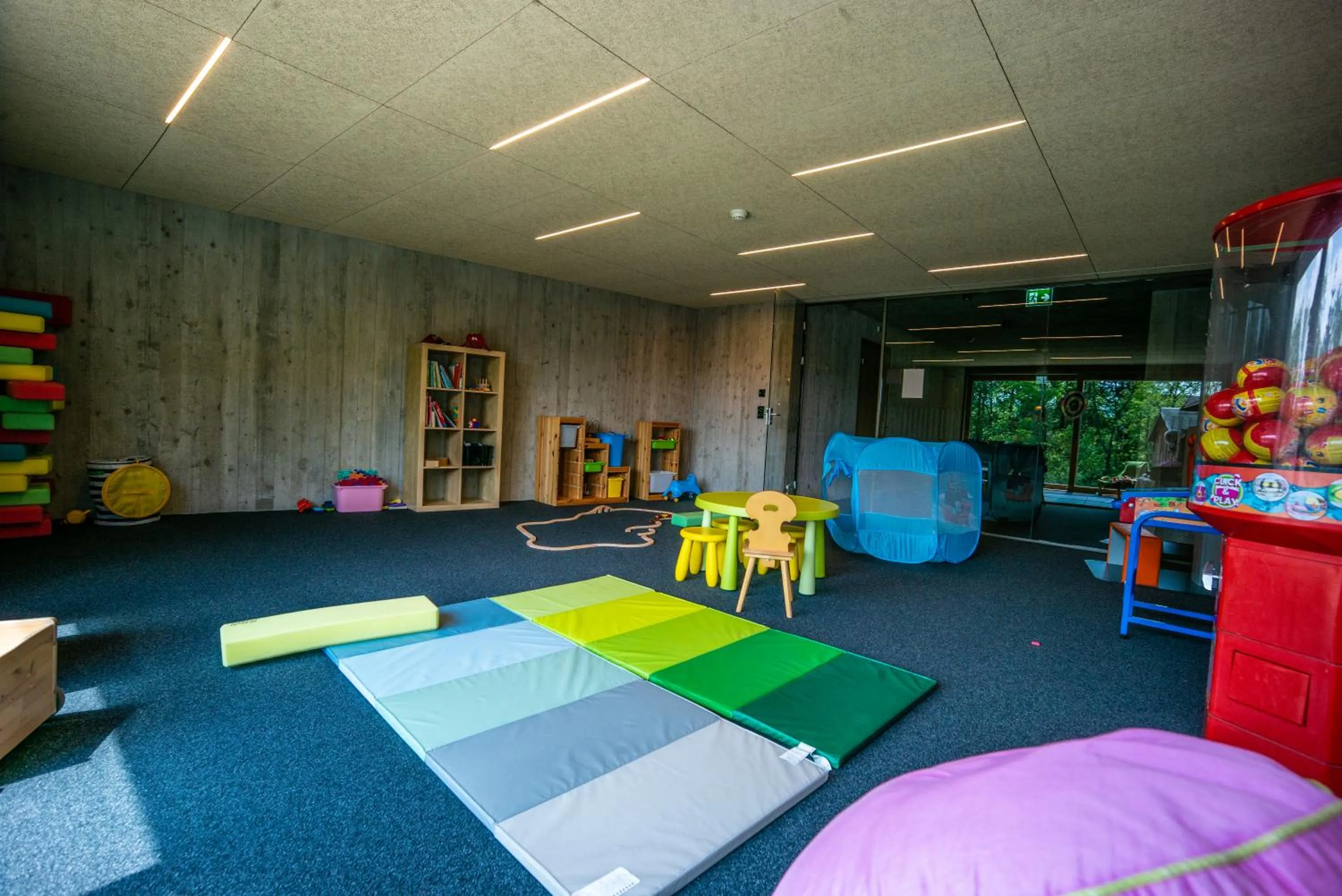 Children play ground in Hotel Rössli Tufertschwil