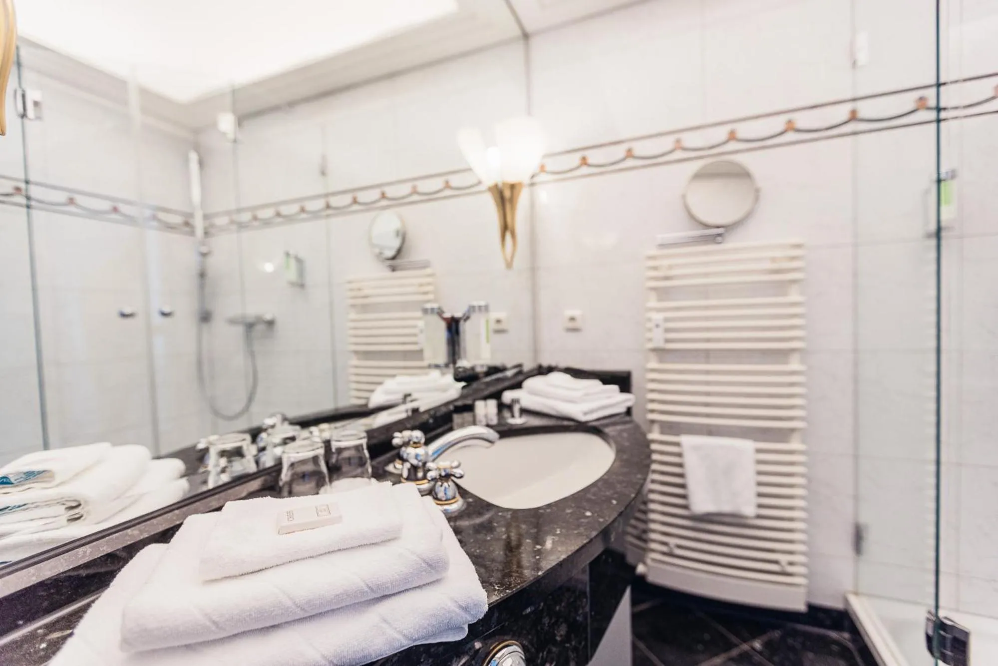 Shower in Vitalia Seehotel