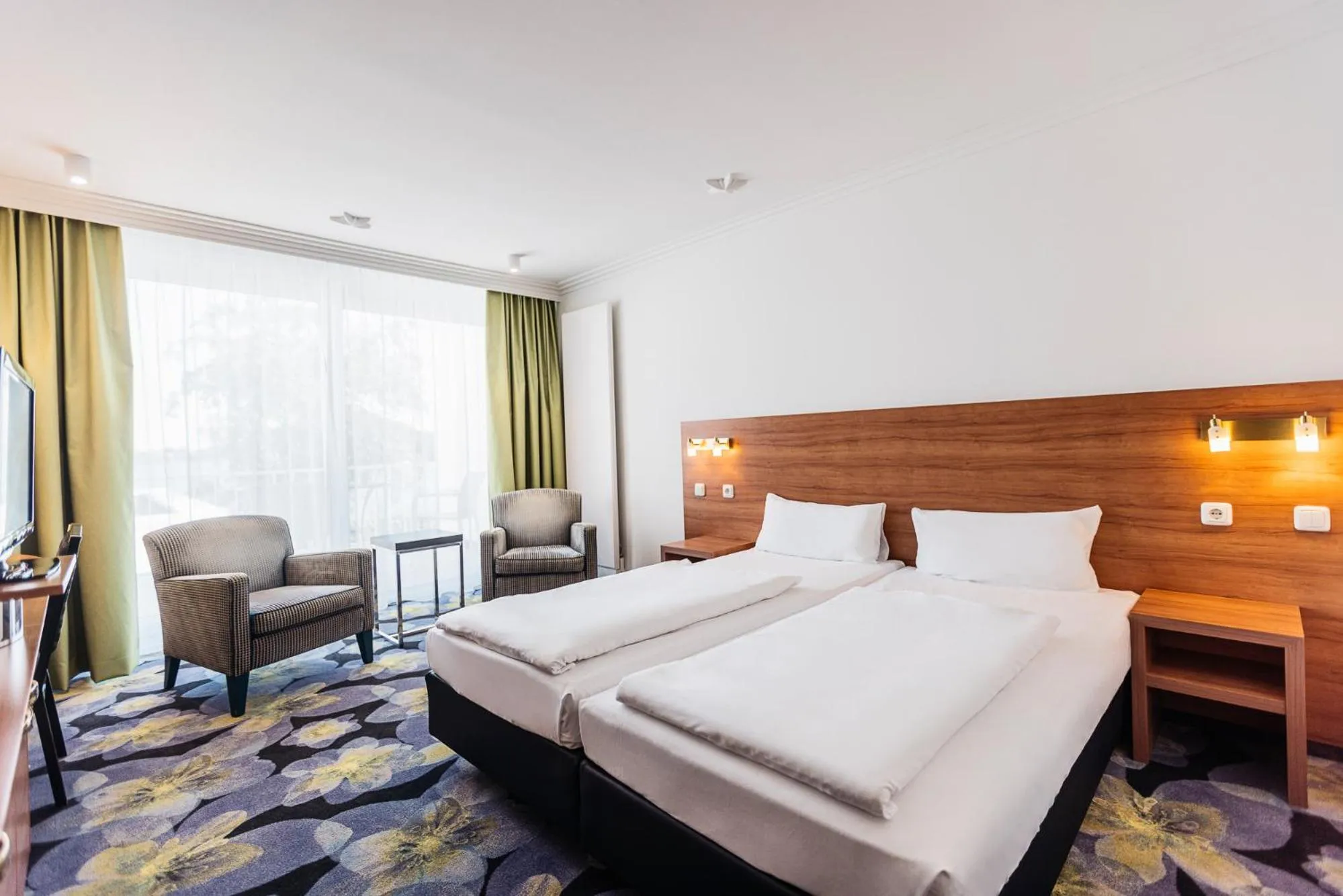 Photo of the whole room, Bed in Vitalia Seehotel