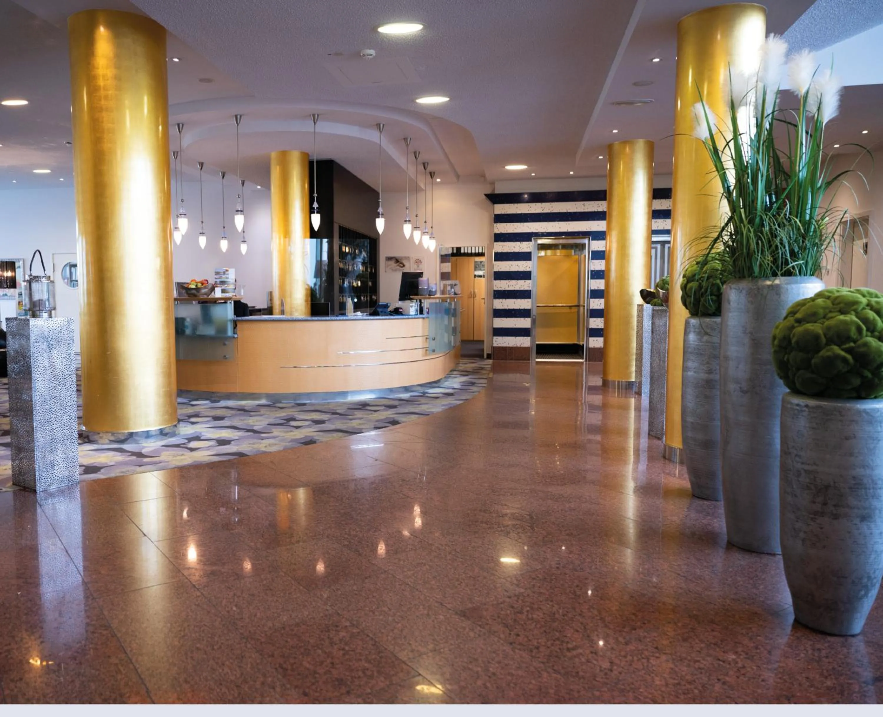 Lobby or reception in Vitalia Seehotel