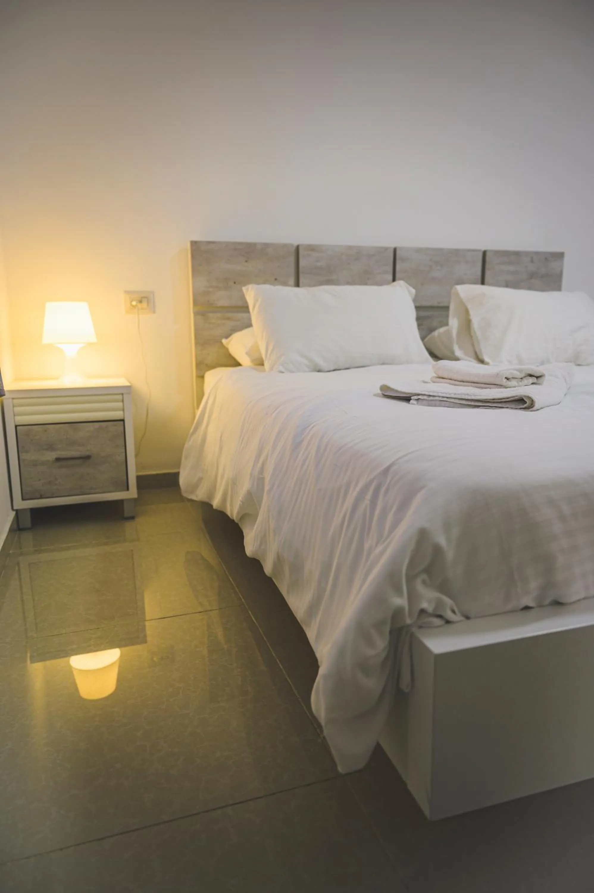 Bed in Agamim Hotel Ashkelon