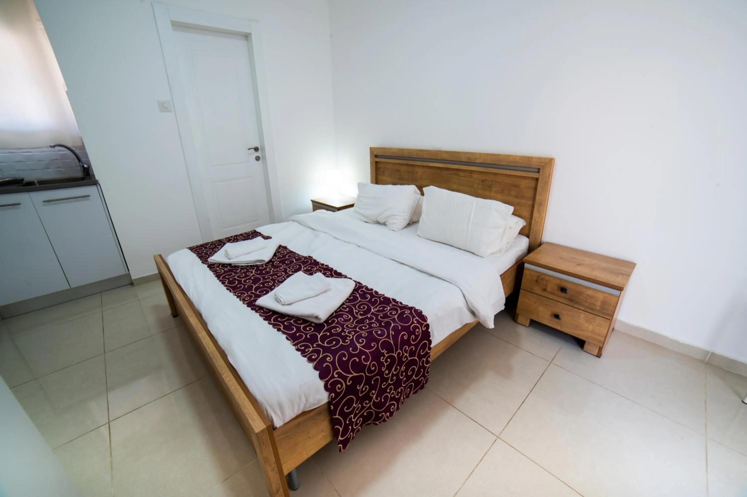 Bed in Agamim Hotel Ashkelon