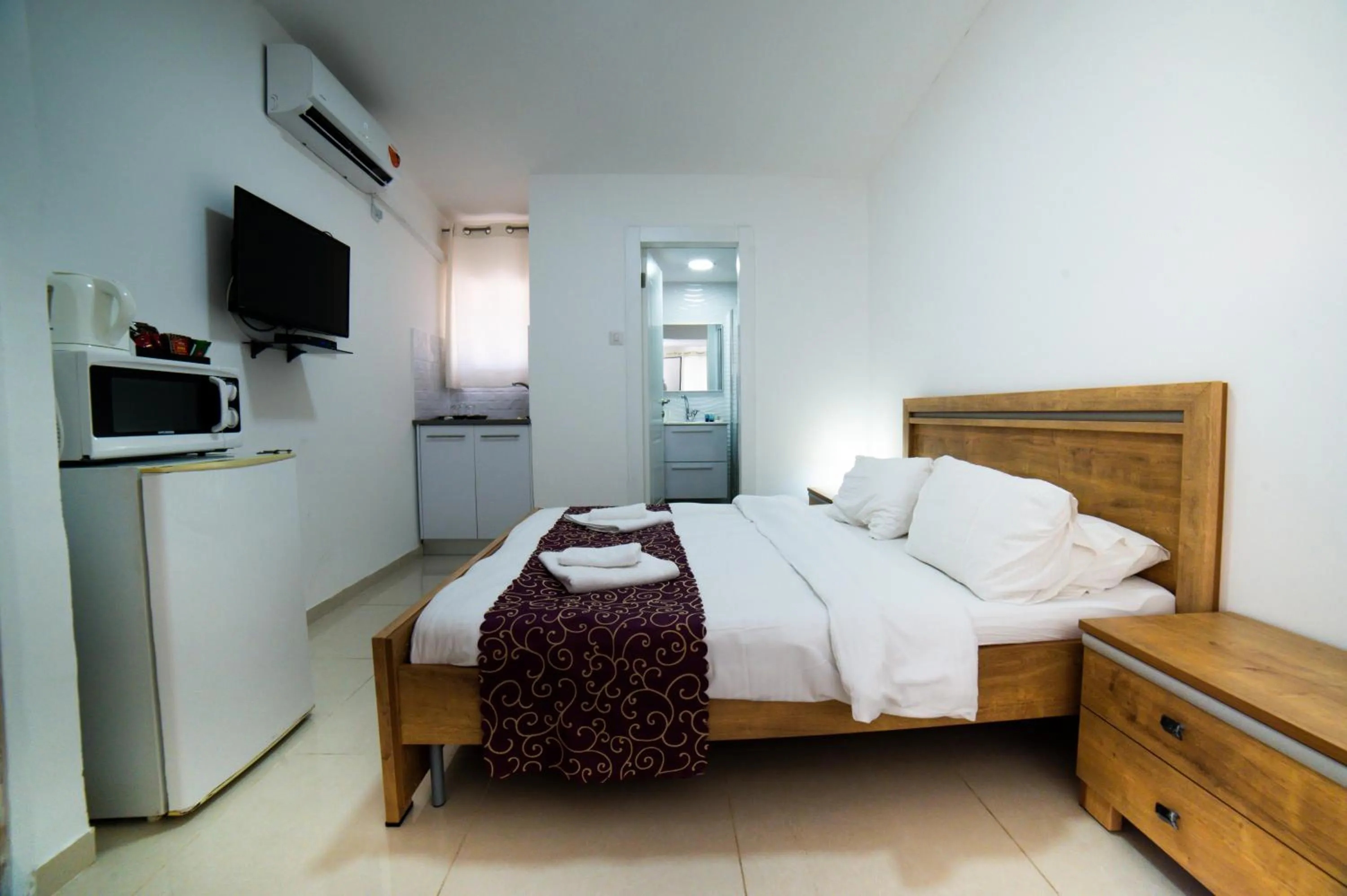 Bed in Agamim Hotel Ashkelon