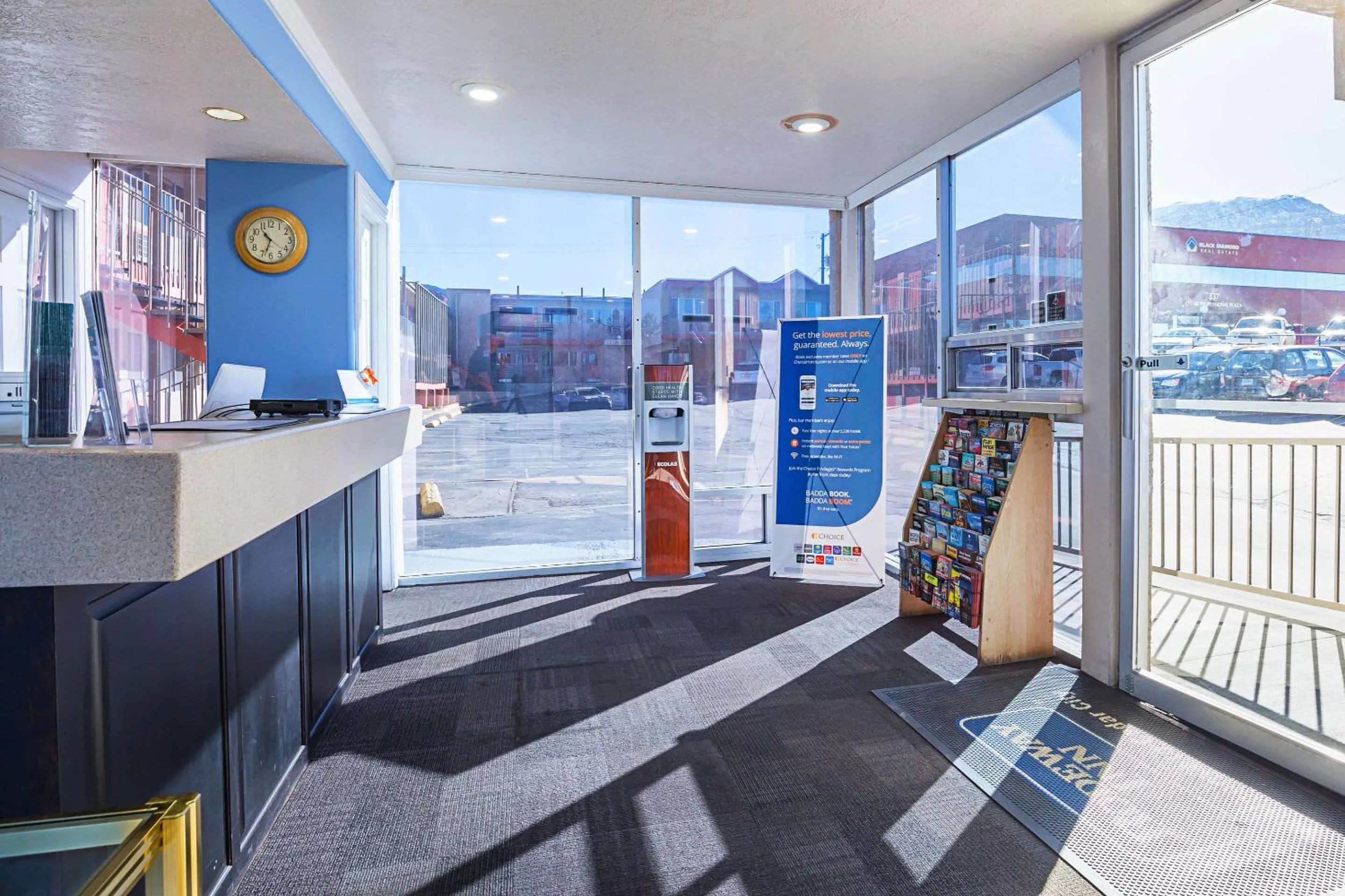 Lobby or reception in Rodeway Inn Cedar City