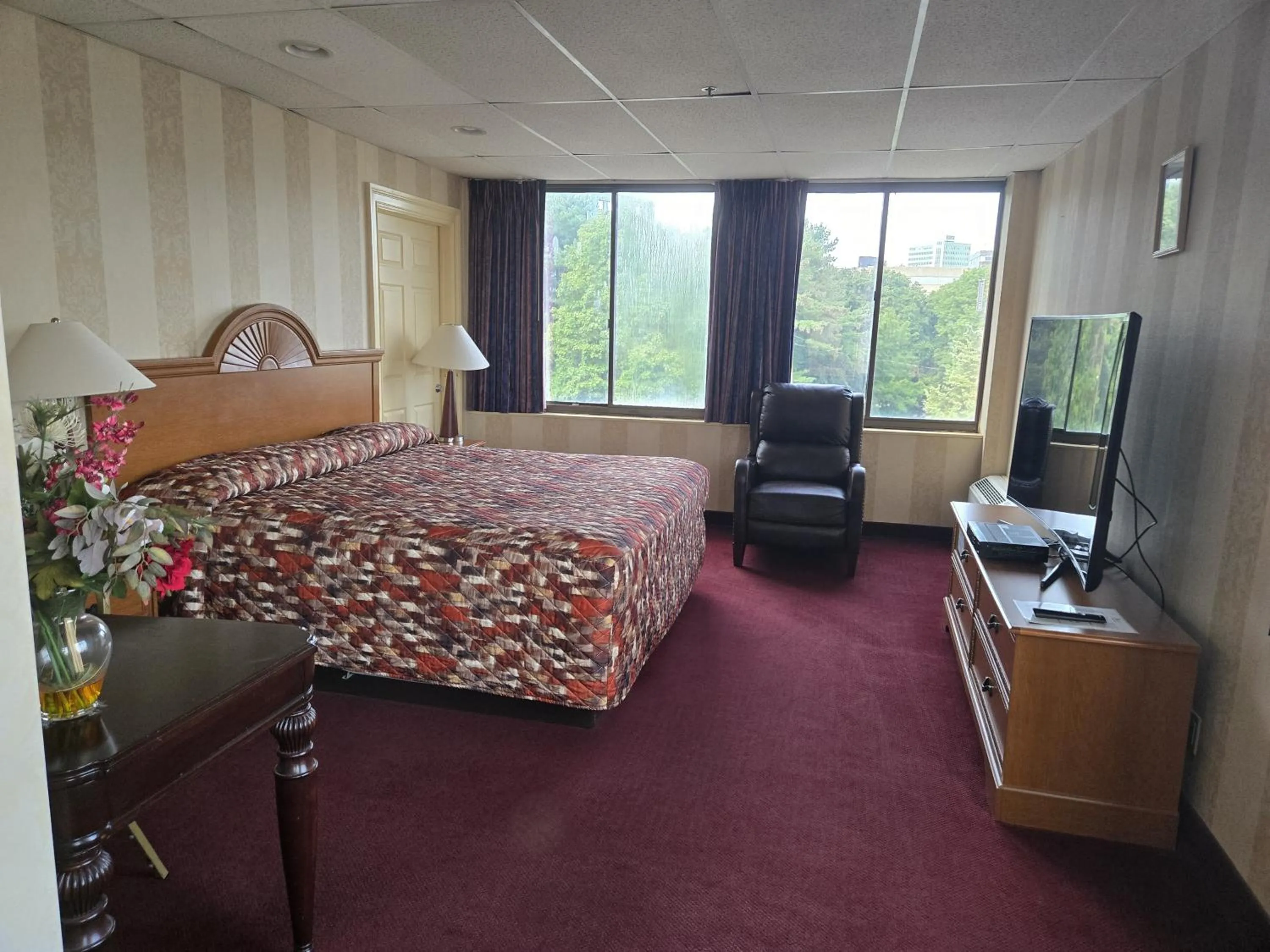 Bed in Amsterdam Hotel