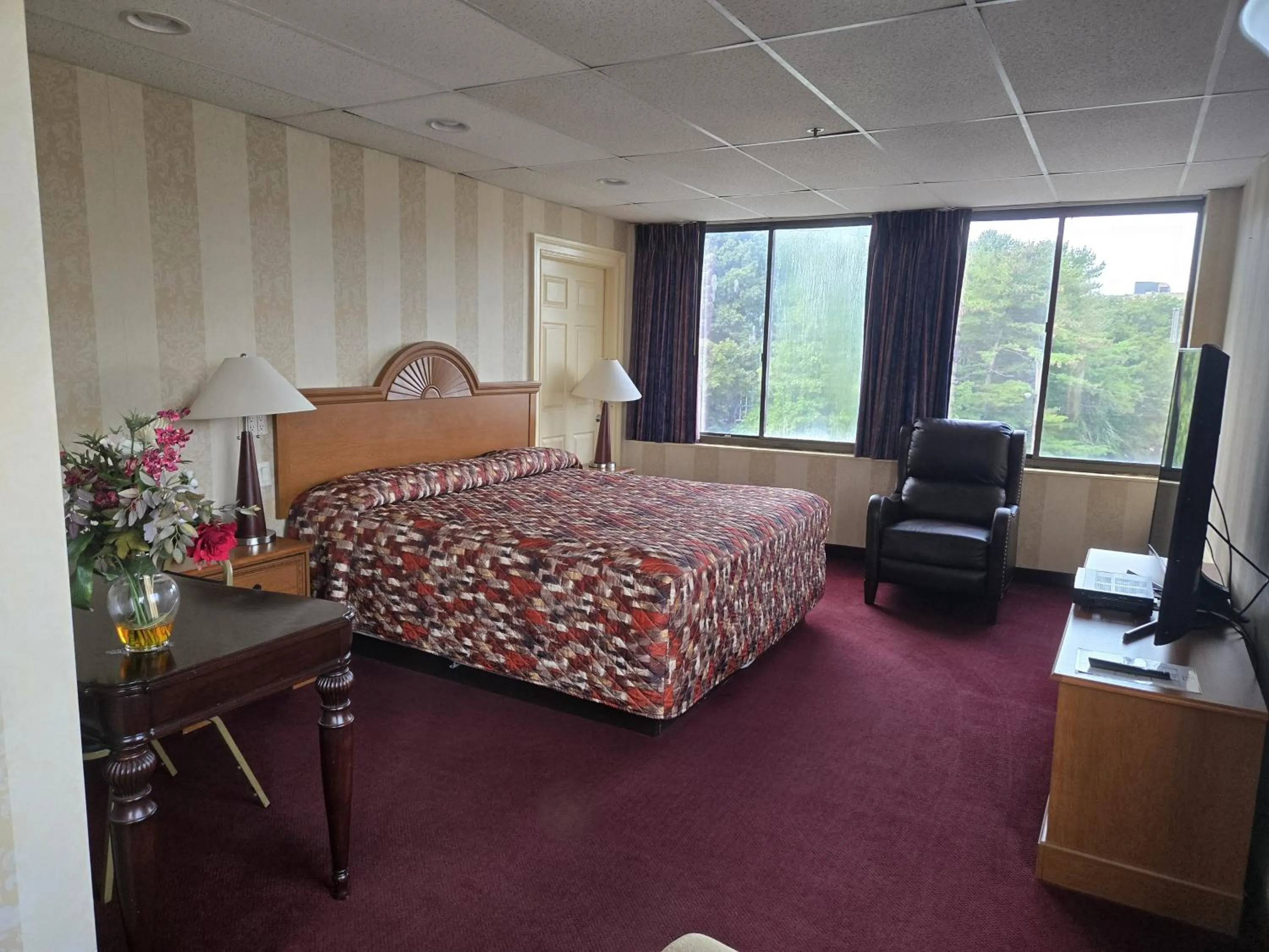 Bed in Amsterdam Hotel