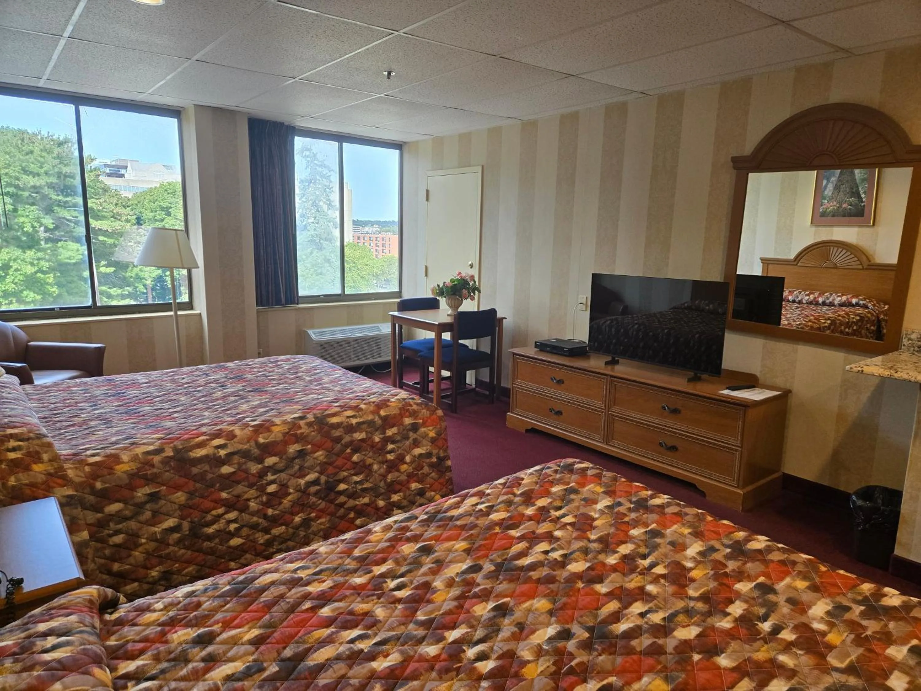 Bed in Amsterdam Hotel