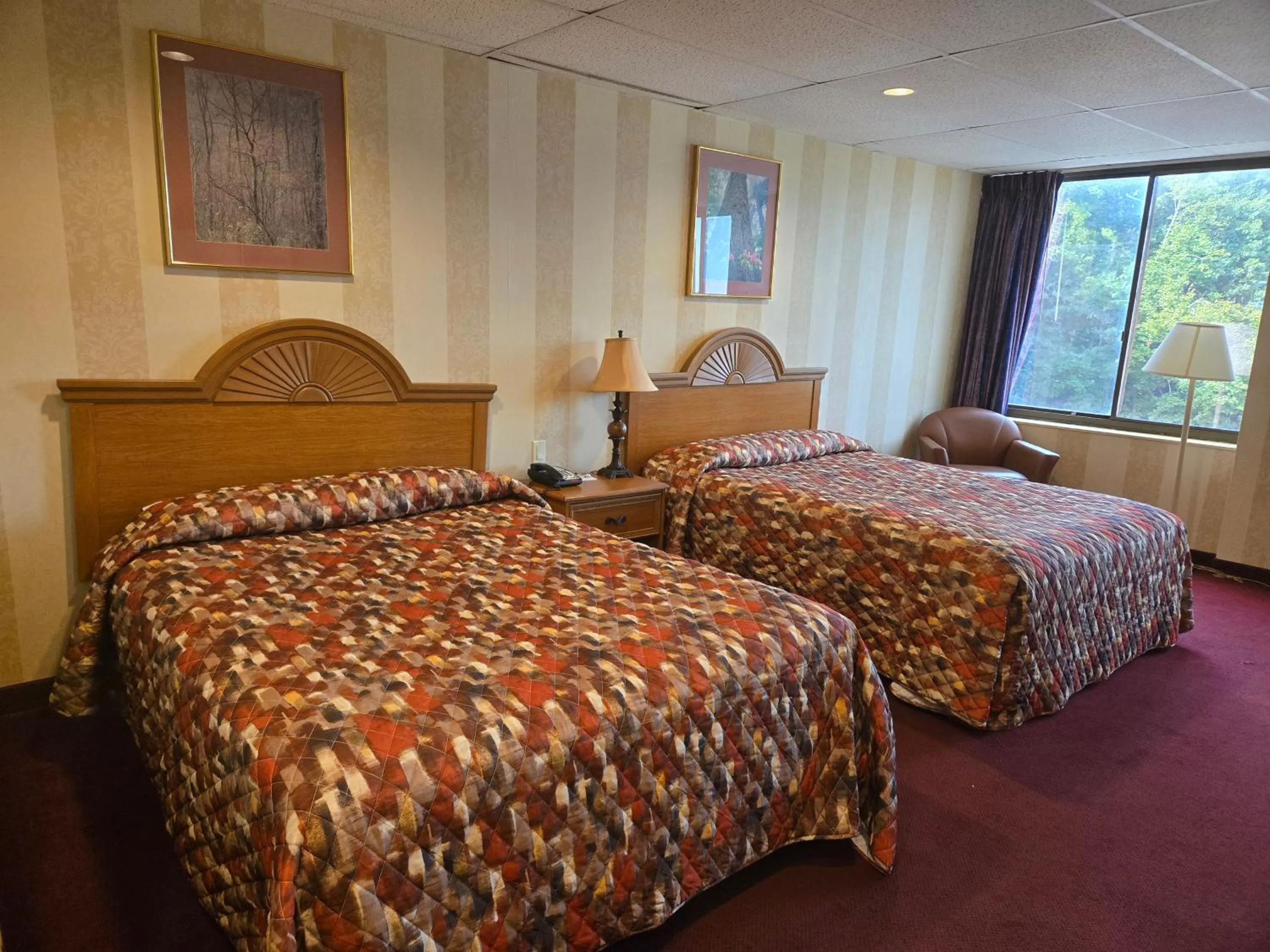 Bed in Amsterdam Hotel