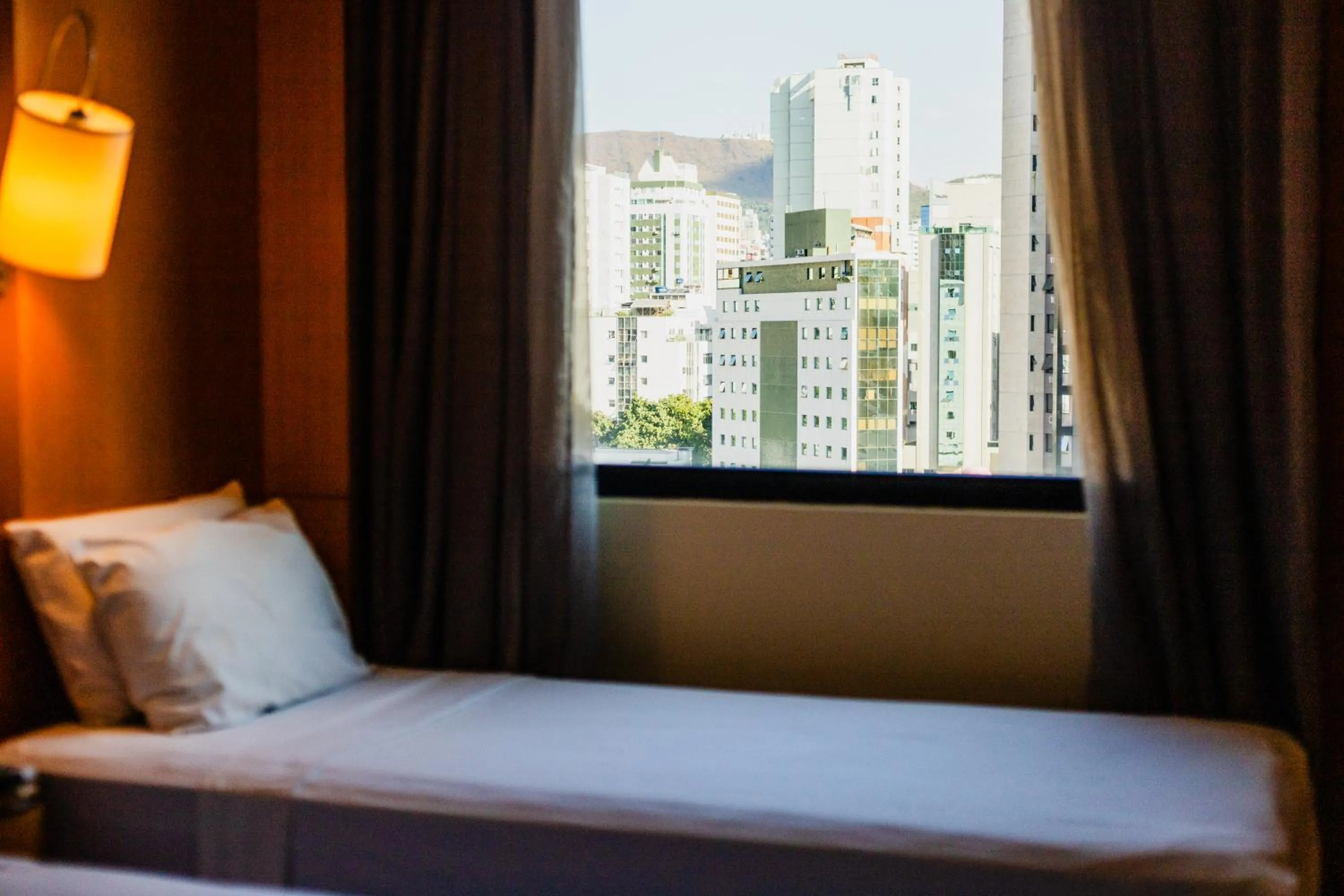 Decorative detail, Bed in Royal Golden Hotel - Savassi