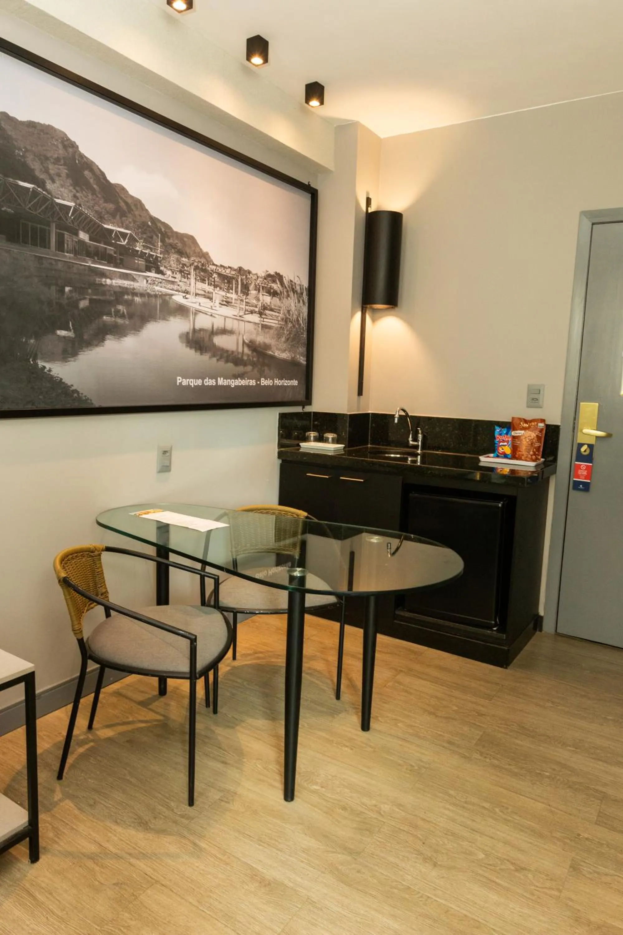 Living room in Royal Golden Hotel - Savassi