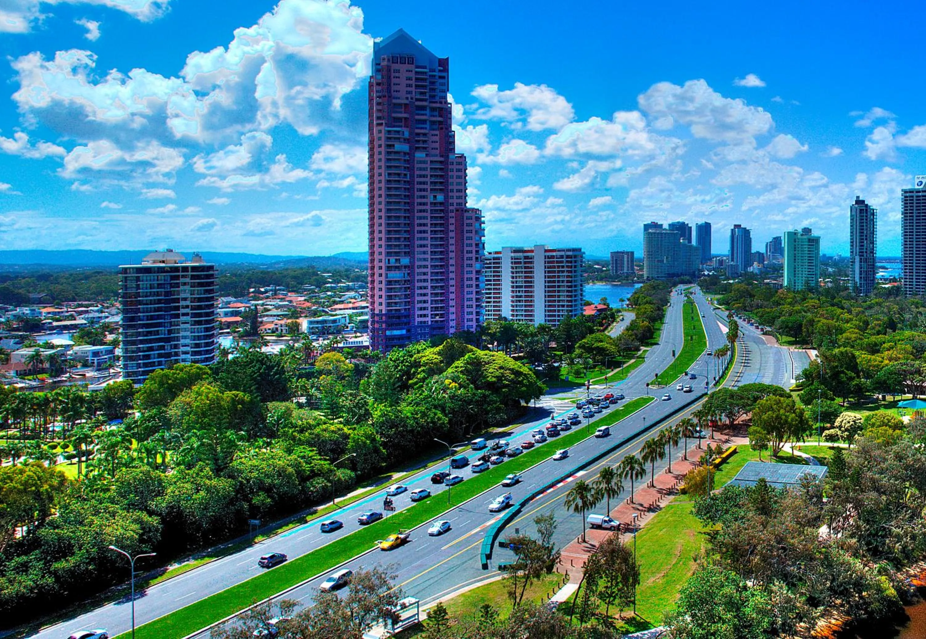 Area and facilities in Narrowneck Court Holiday Apartments