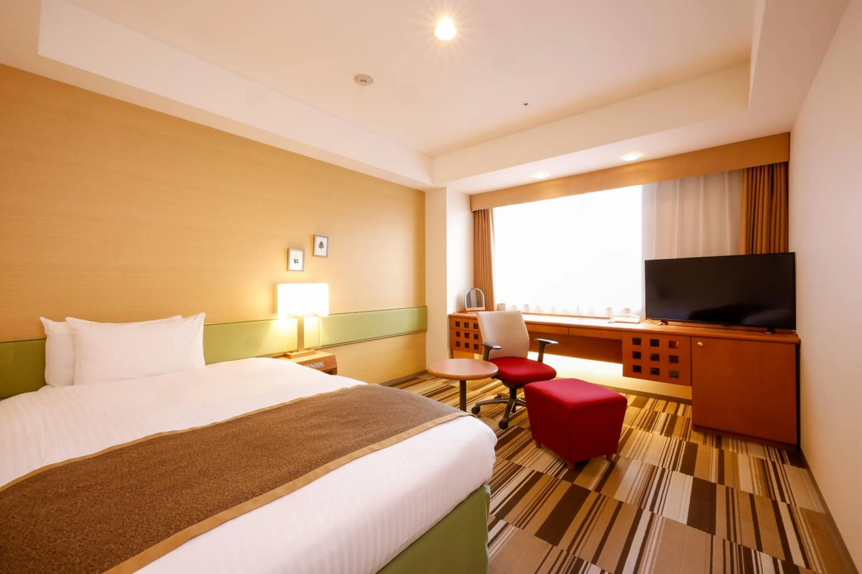 Bed in Hotel the Lutheran