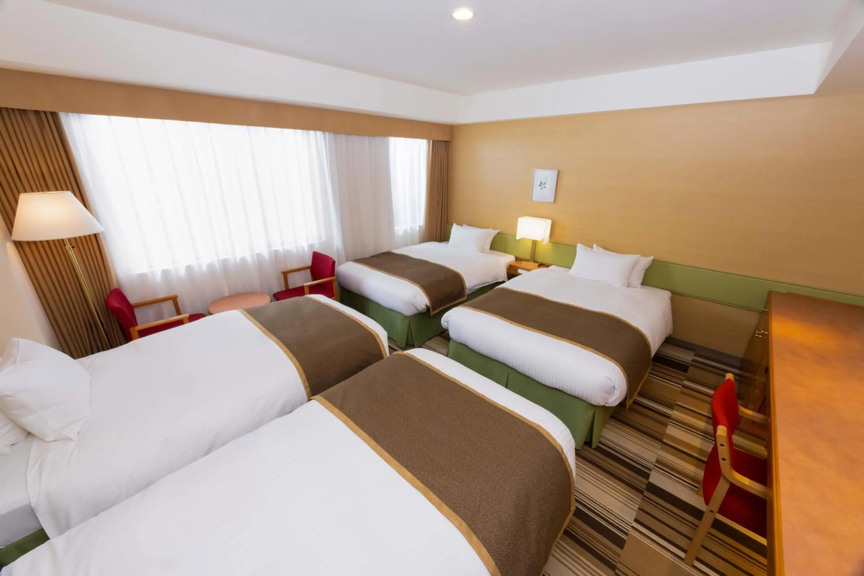 Bed in Hotel the Lutheran