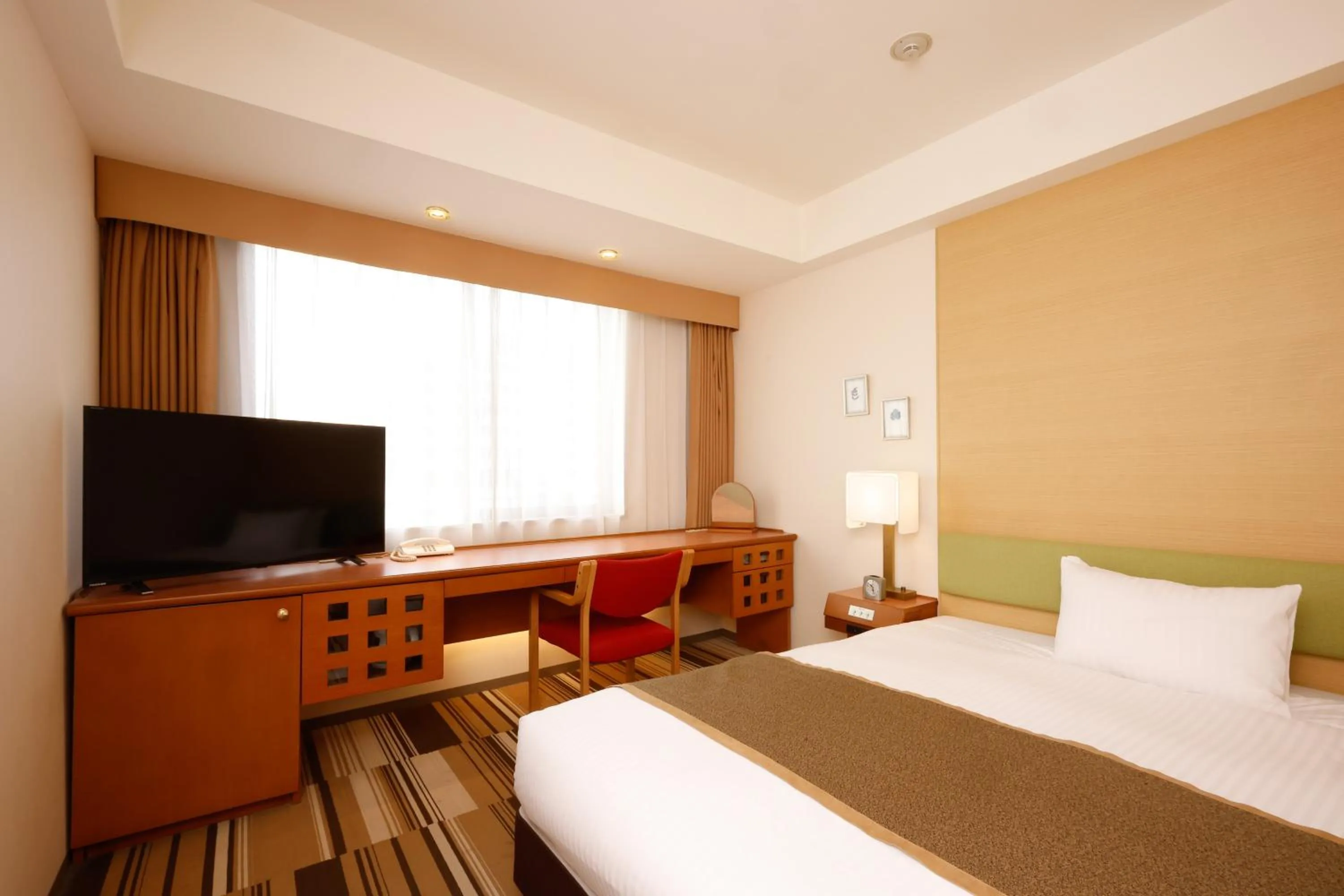 Bed in Hotel the Lutheran