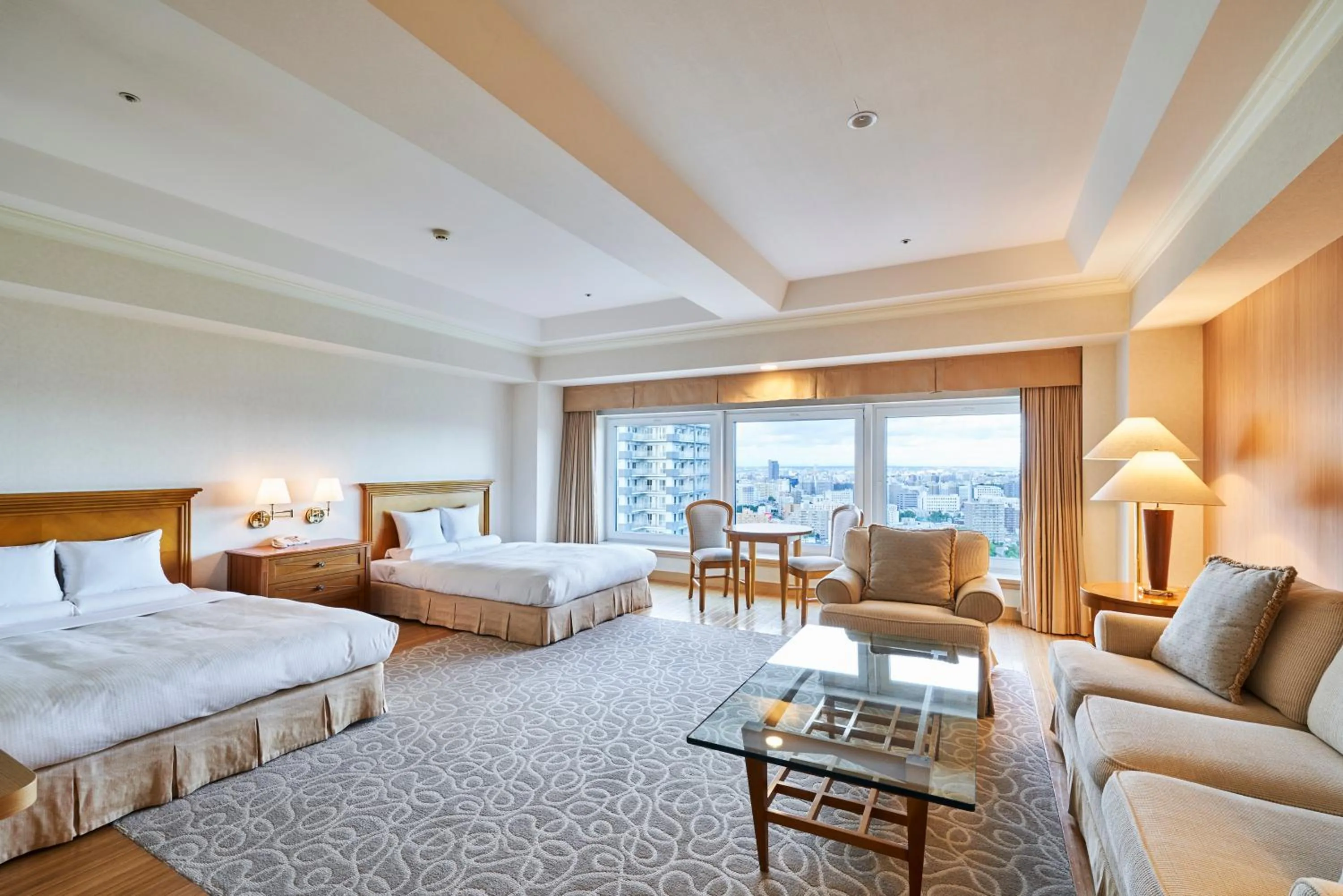 Photo of the whole room, Bed in HOTEL MYSTAYS PREMIER Sapporo Park