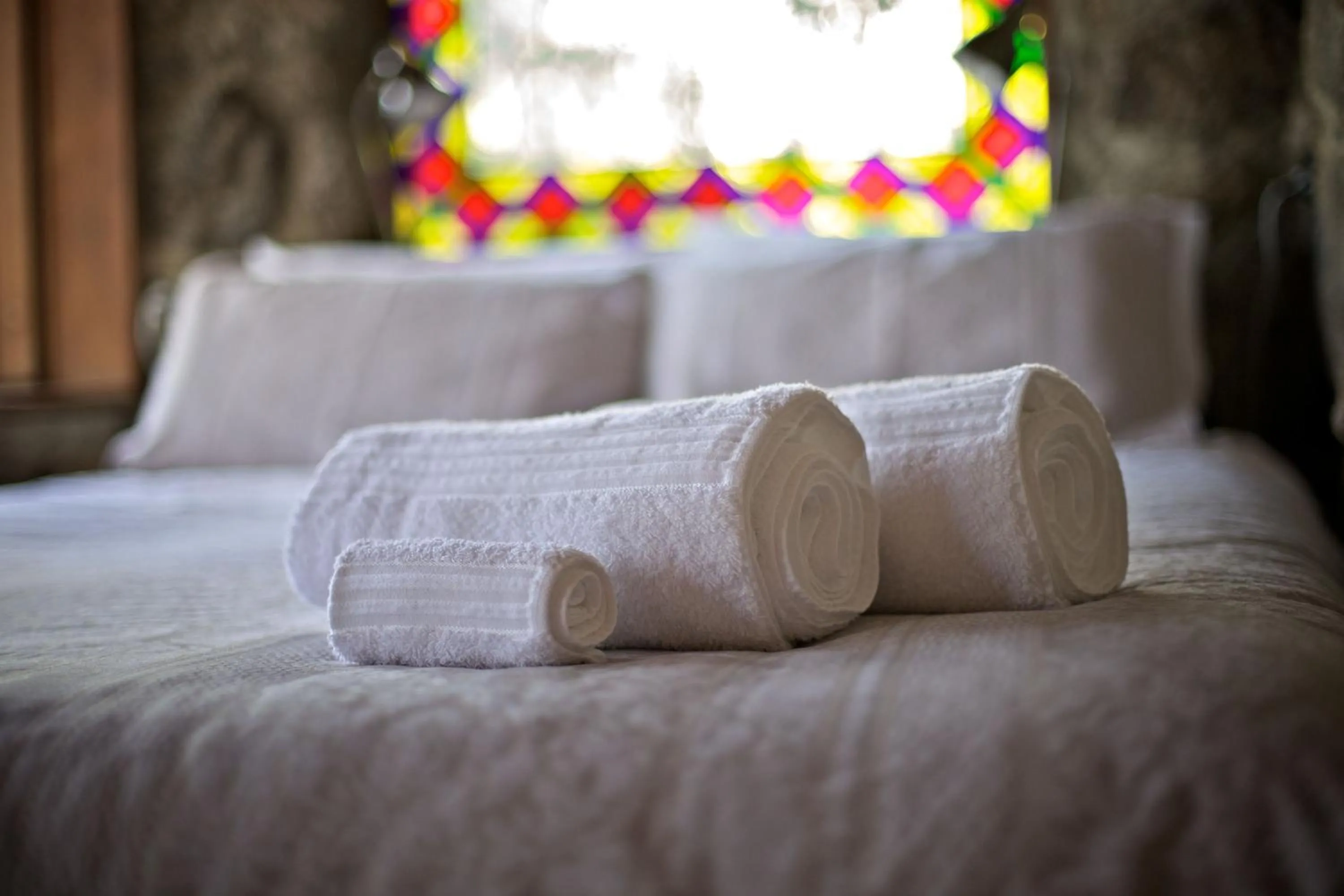 Bed in Snowy Wilderness