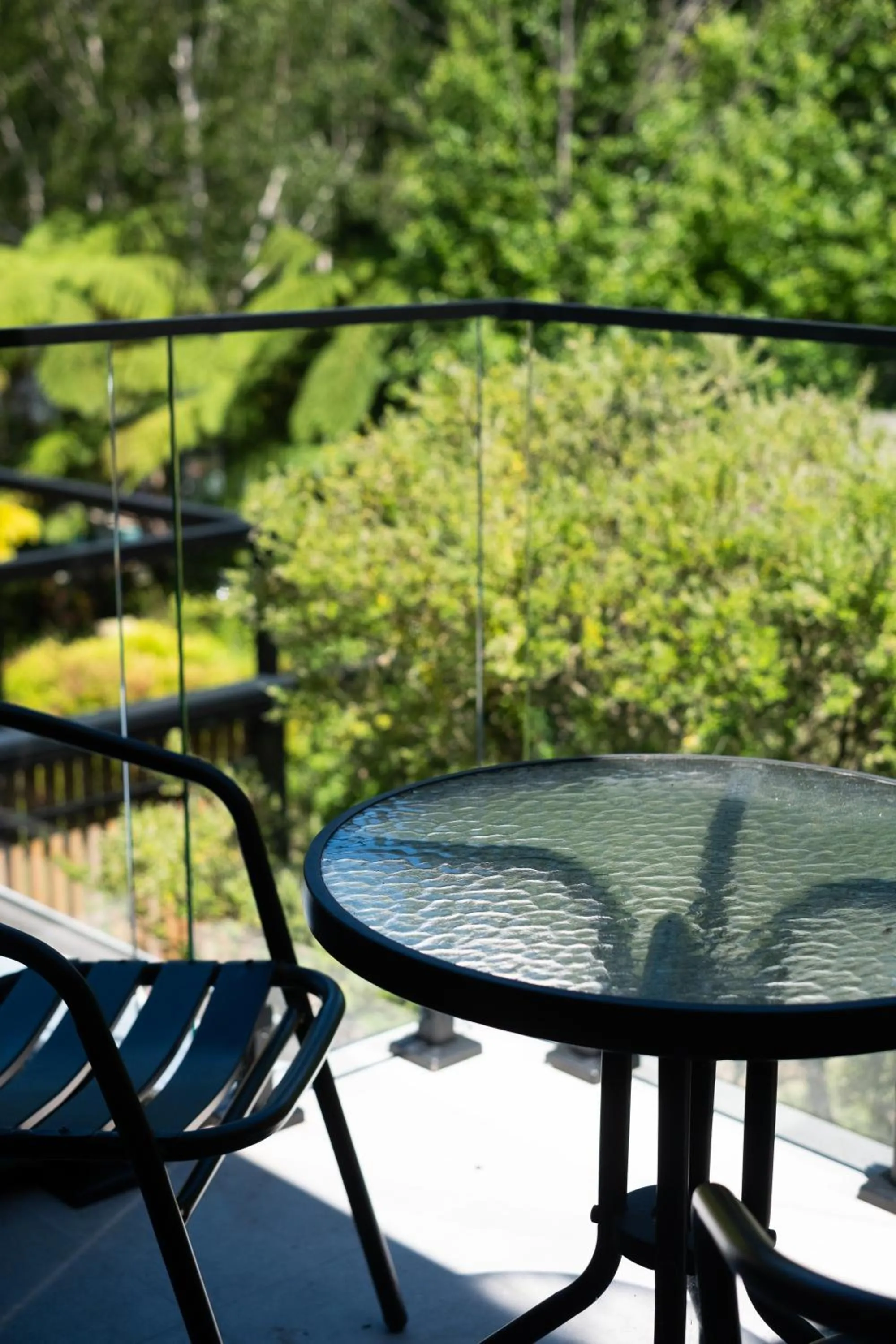 Garden view in Chimes Spa Retreat