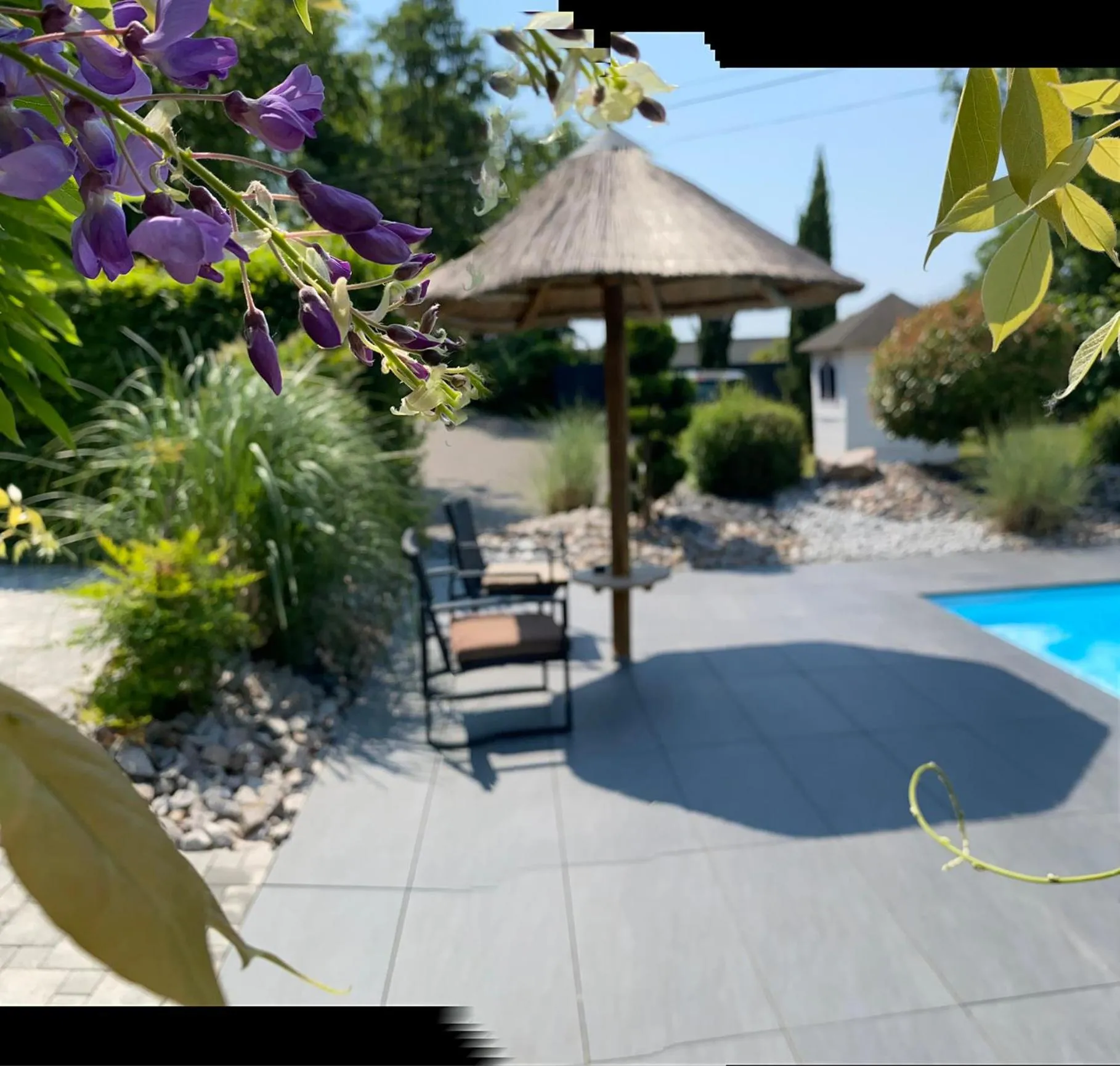 Swimming pool in Les Rives des Habsbourg