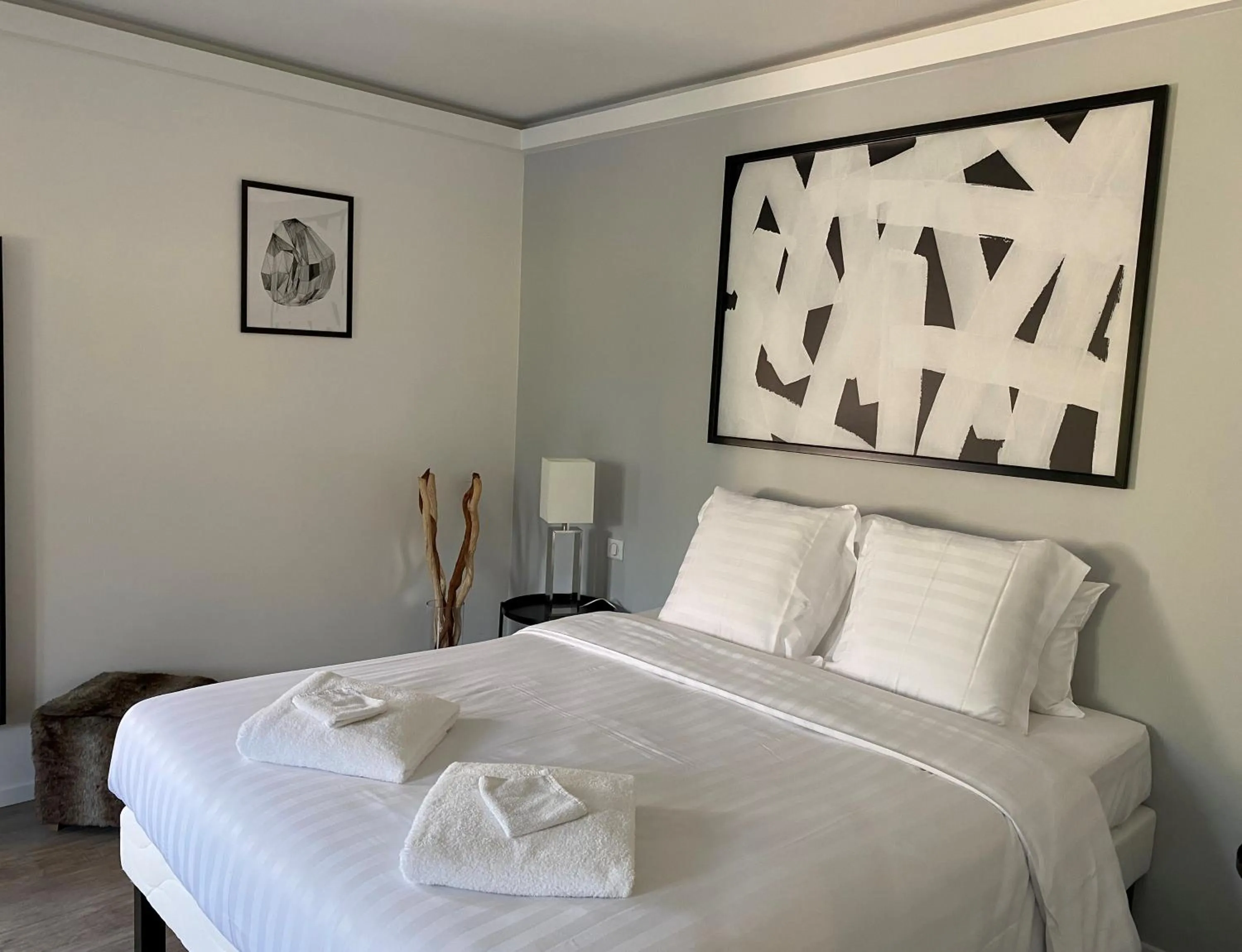 Bedroom, Bed in Les Rives des Habsbourg