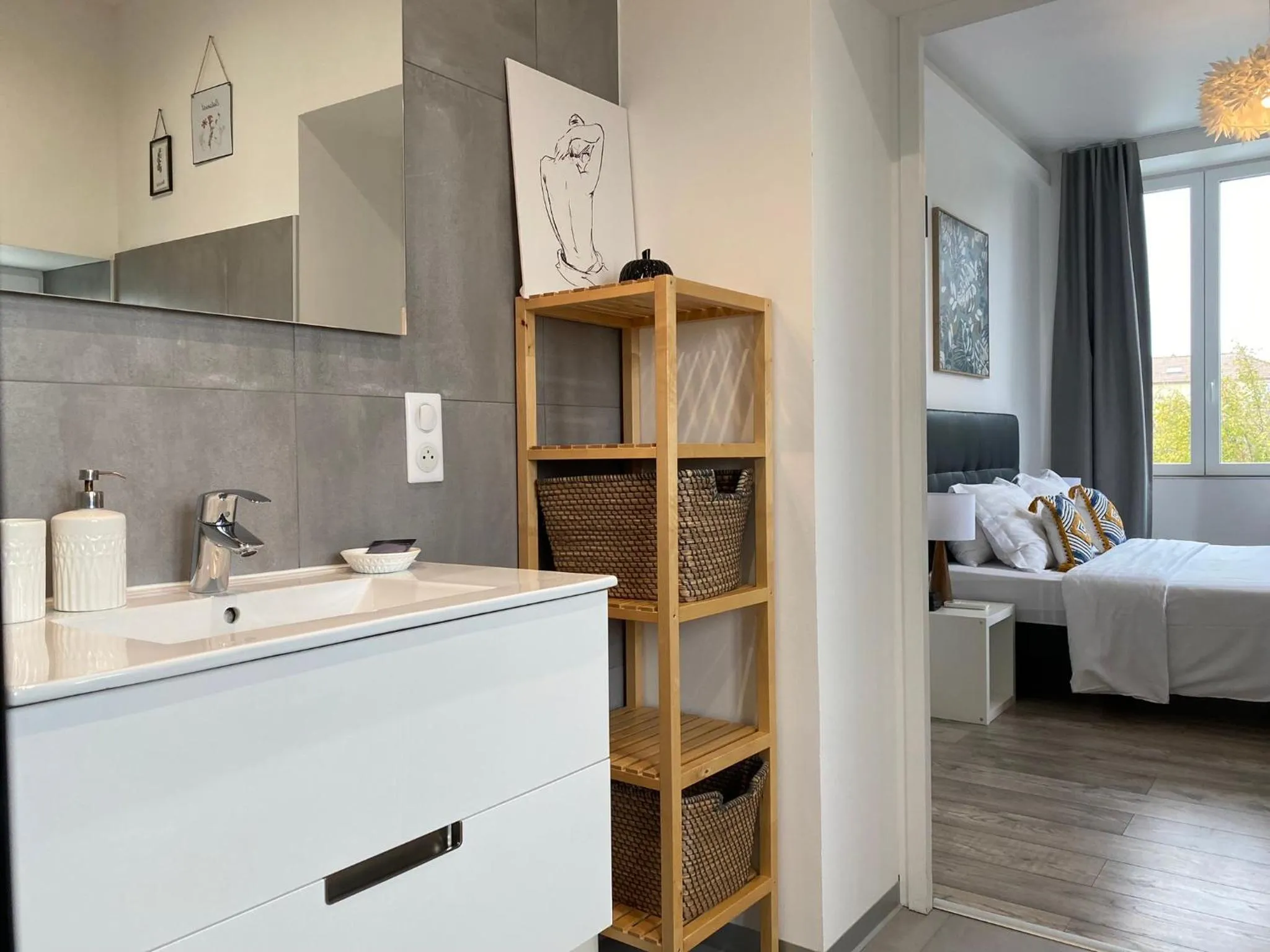 Bed in Les Rives des Habsbourg