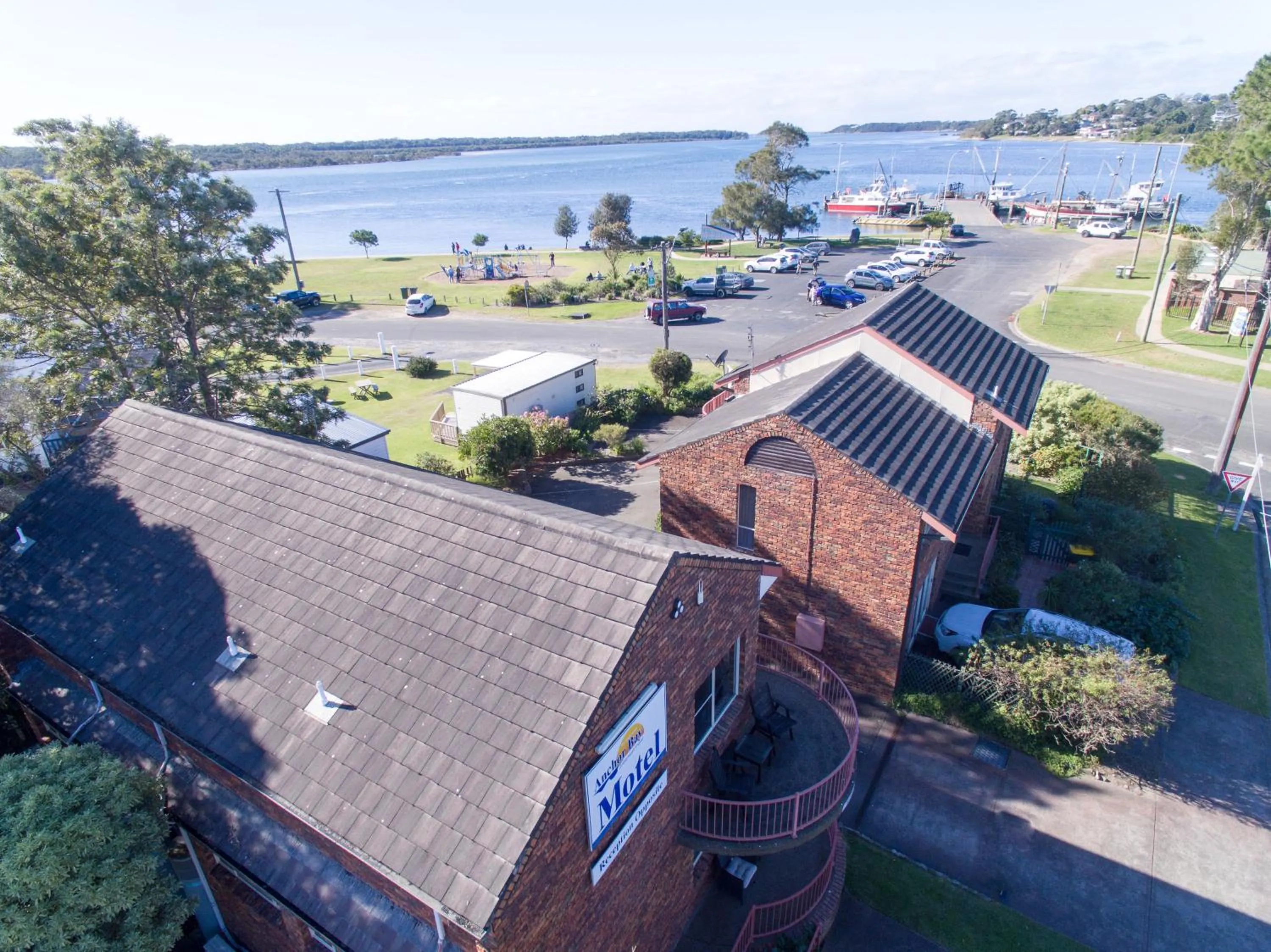 Bird's eye view in Anchor Bay Motel