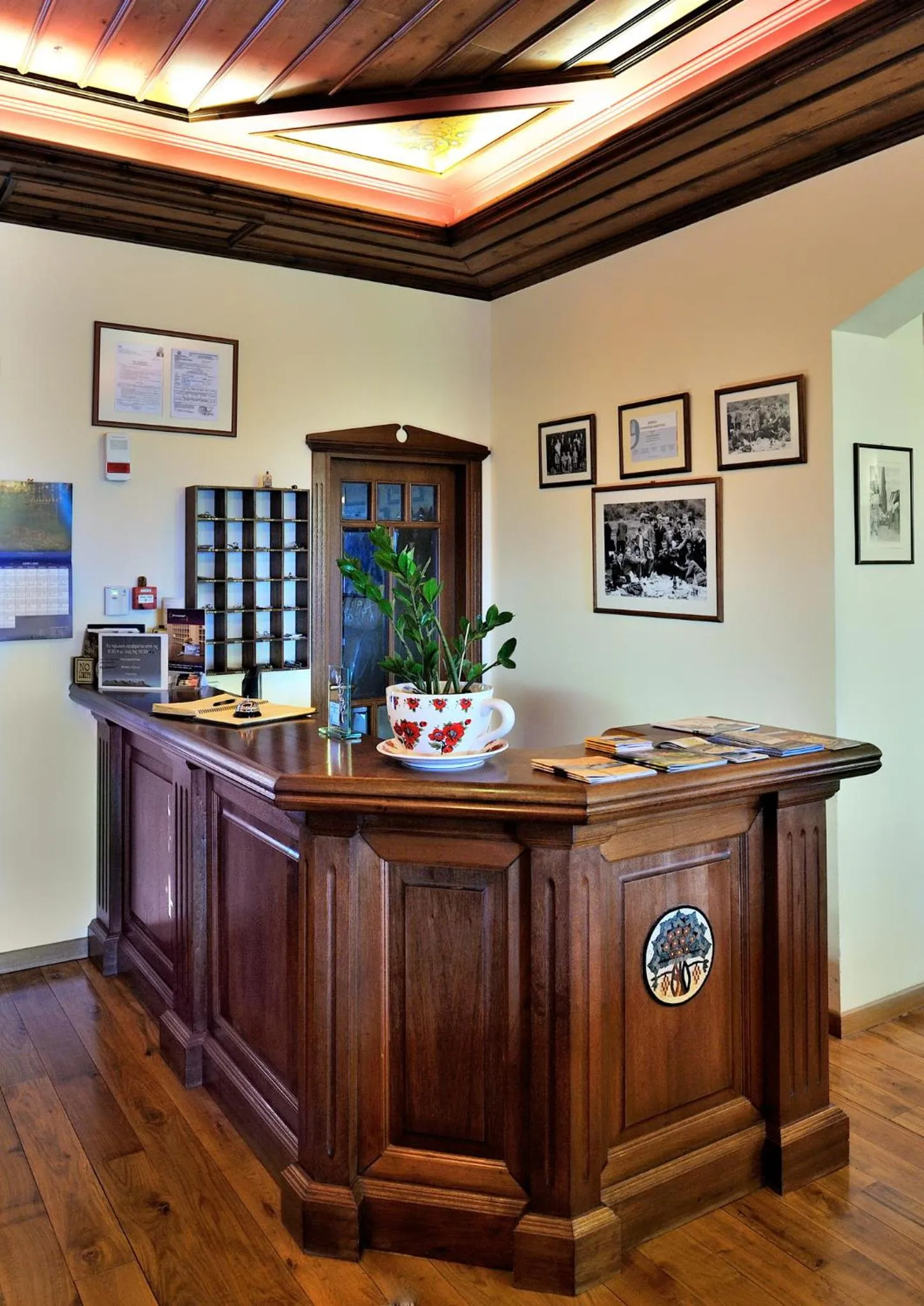 Lobby or reception in Konitsa Mountain Hotel