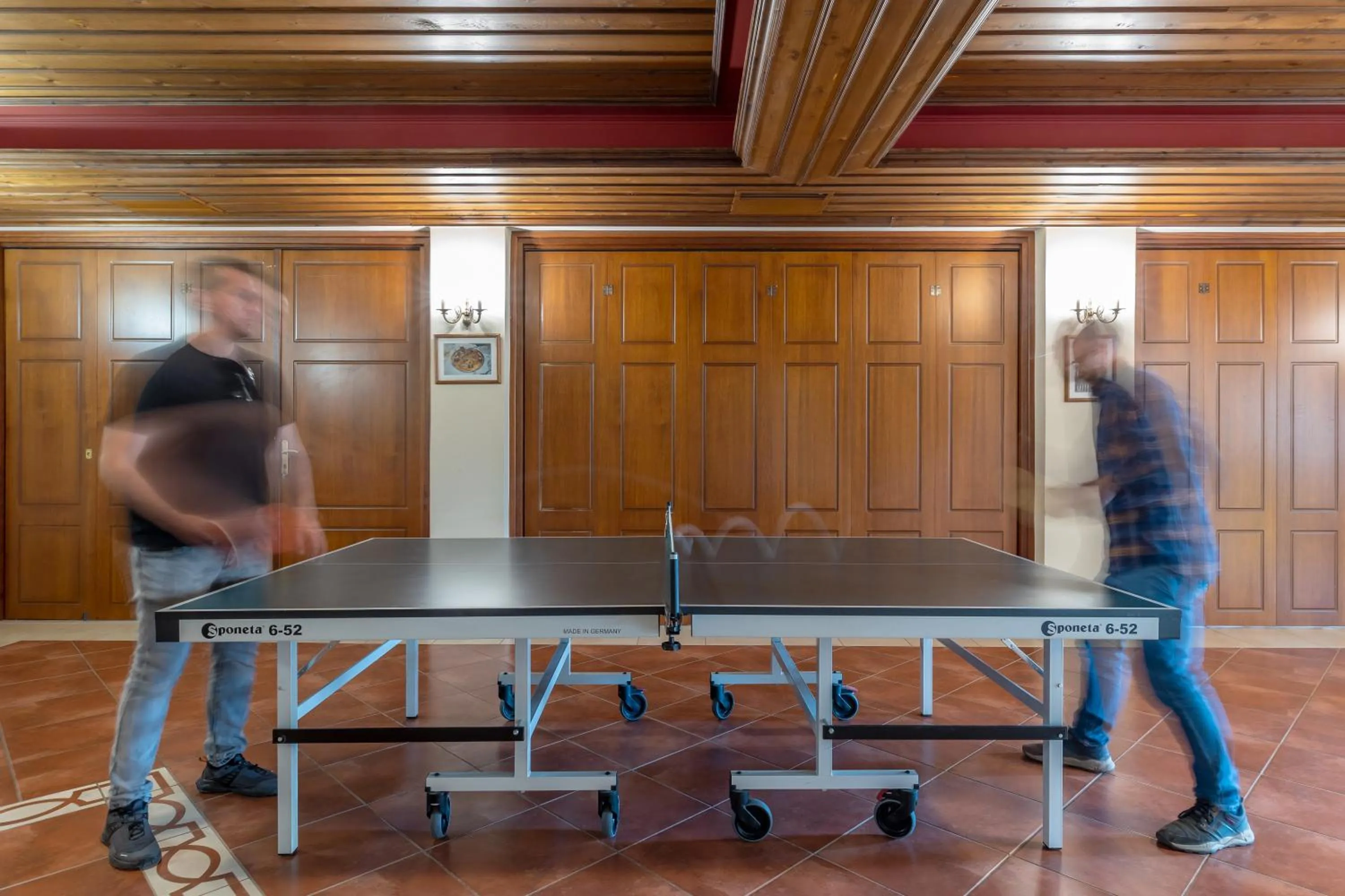 Table tennis in Konitsa Mountain Hotel