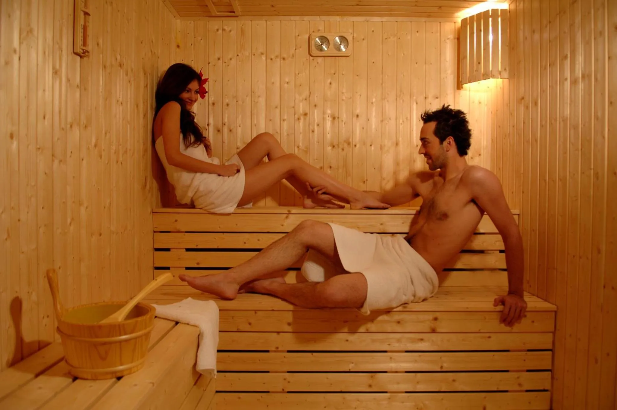 People in Konitsa Mountain Hotel