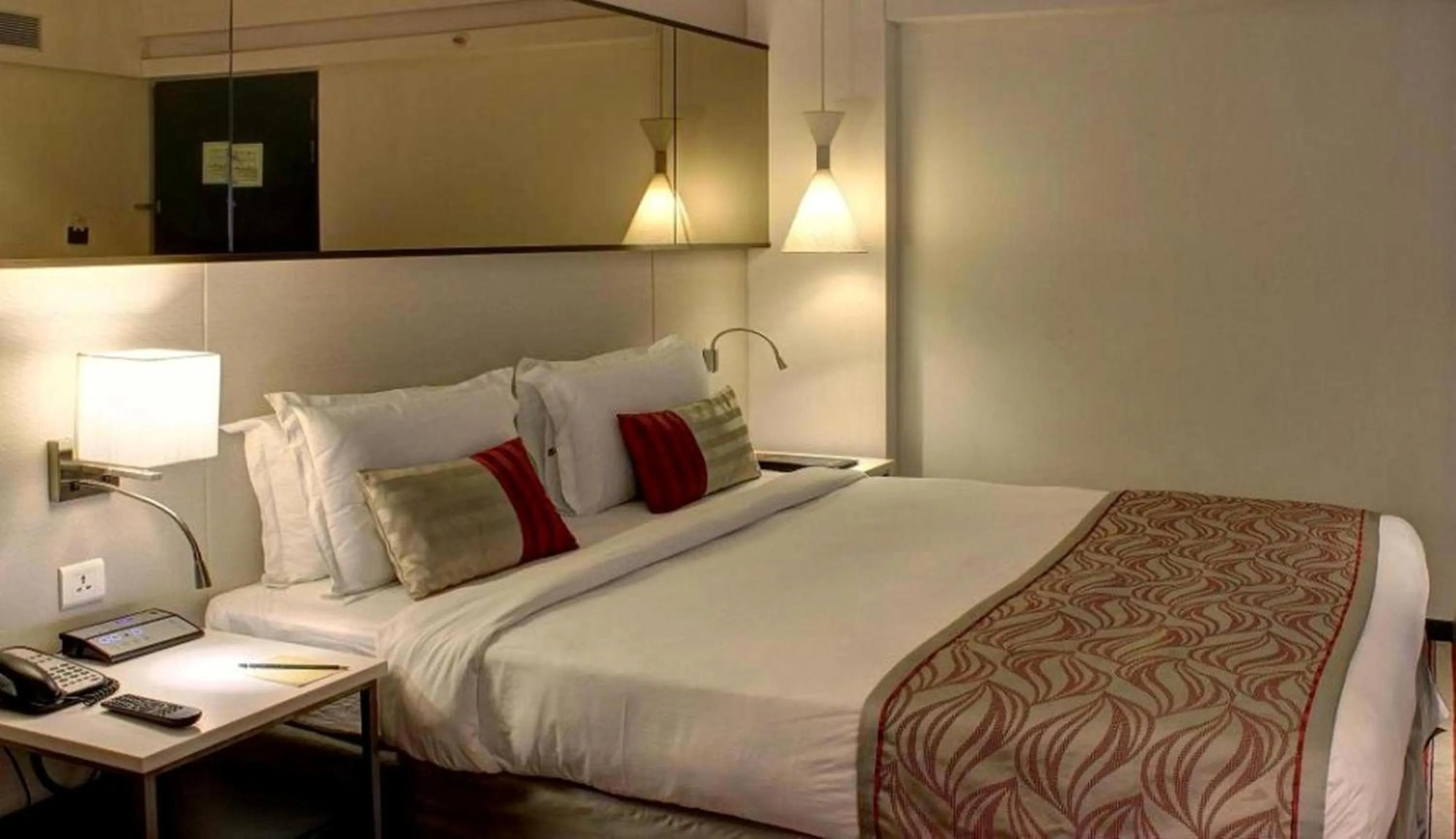 Bed in The Sahil Hotel