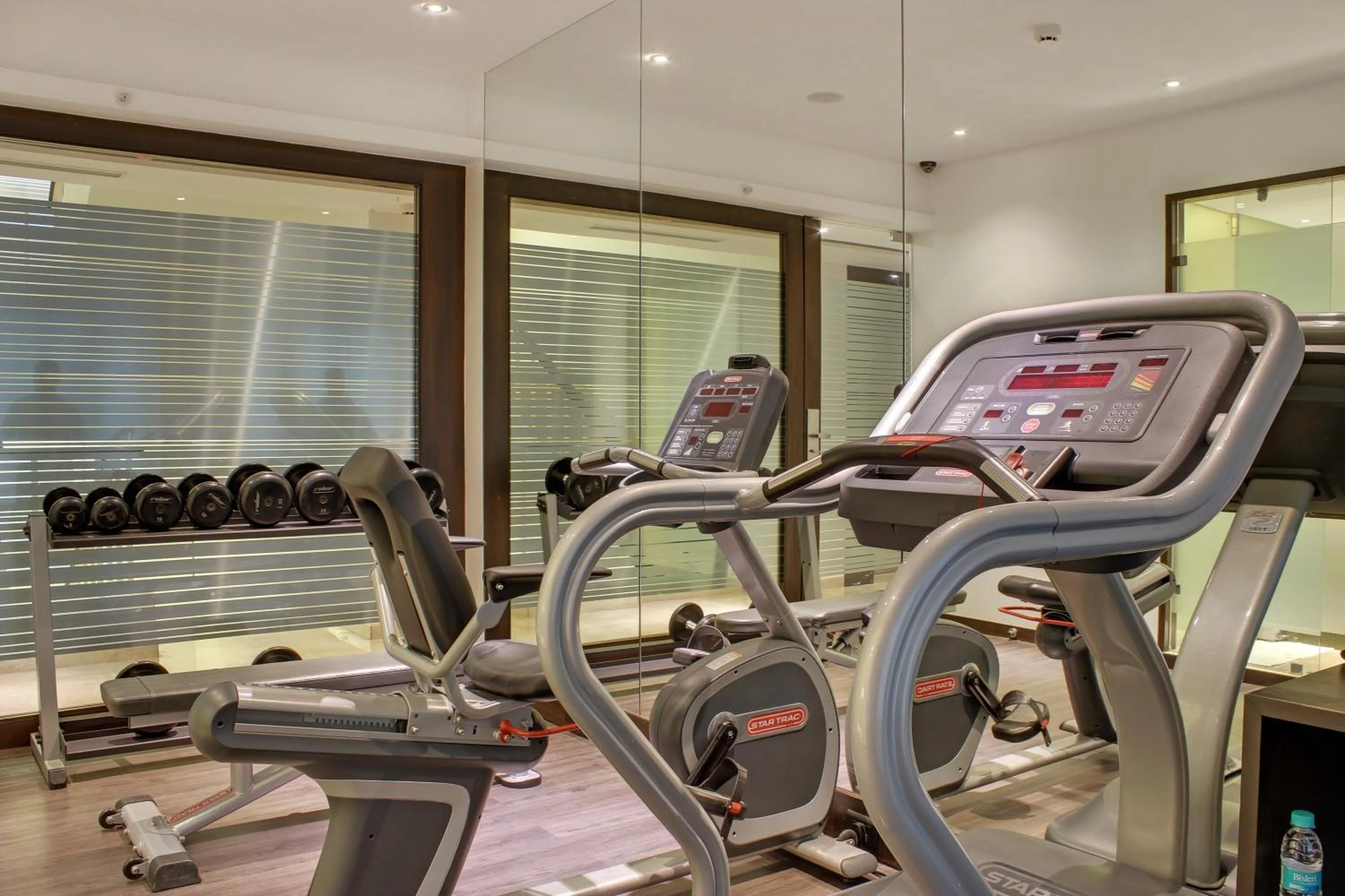Fitness centre/facilities in The Sahil Hotel
