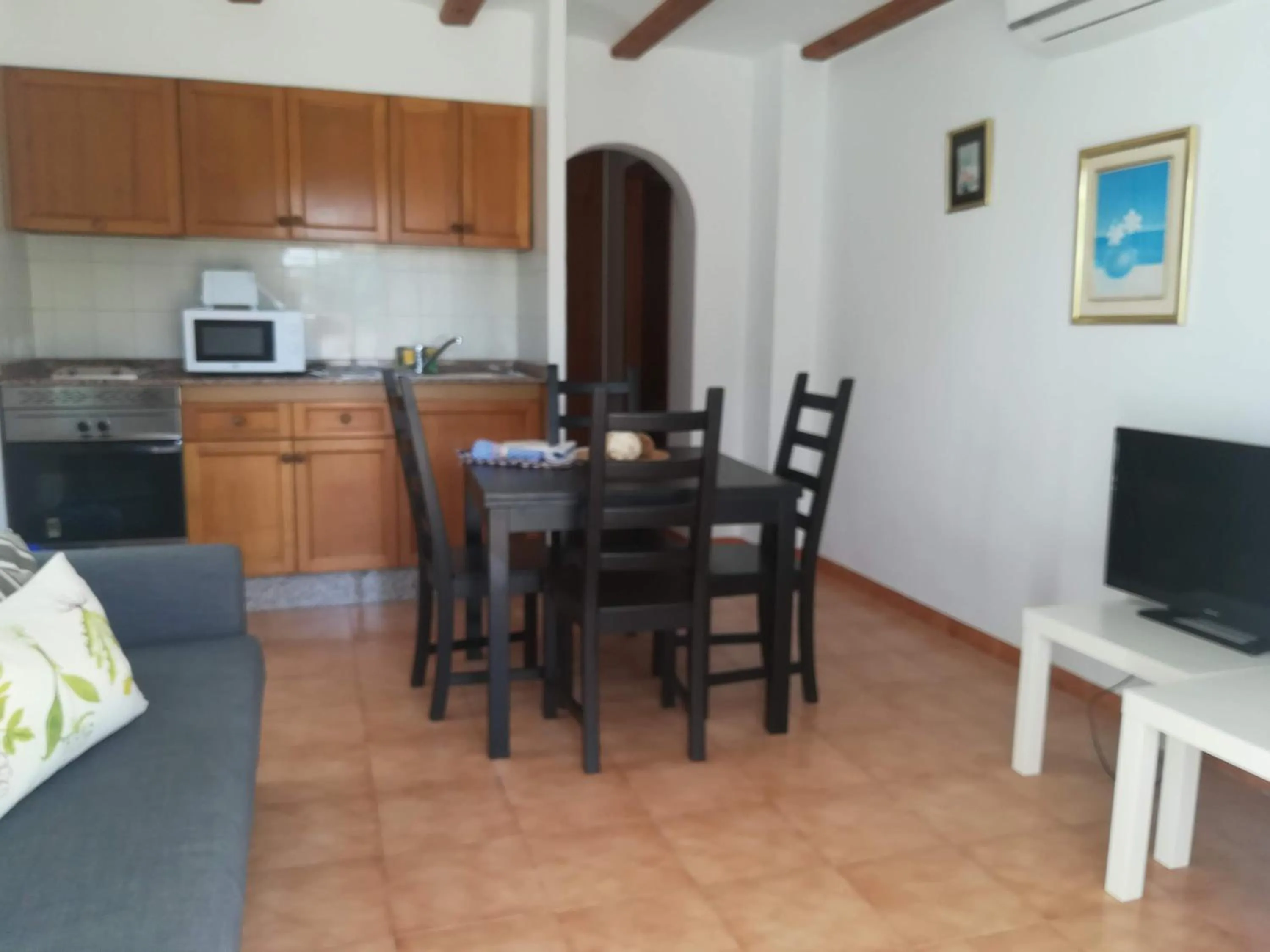 Kitchen or kitchenette in Buganvilla