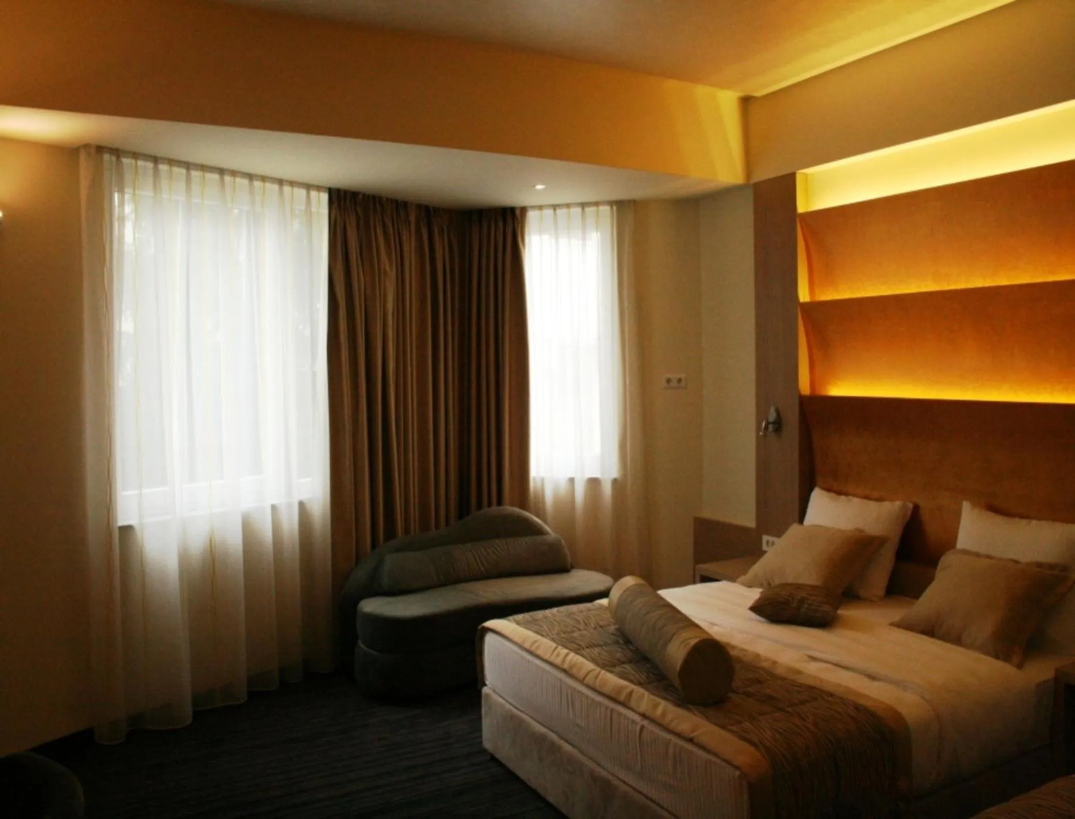 Bedroom, Bed in Spa Hotel Terme