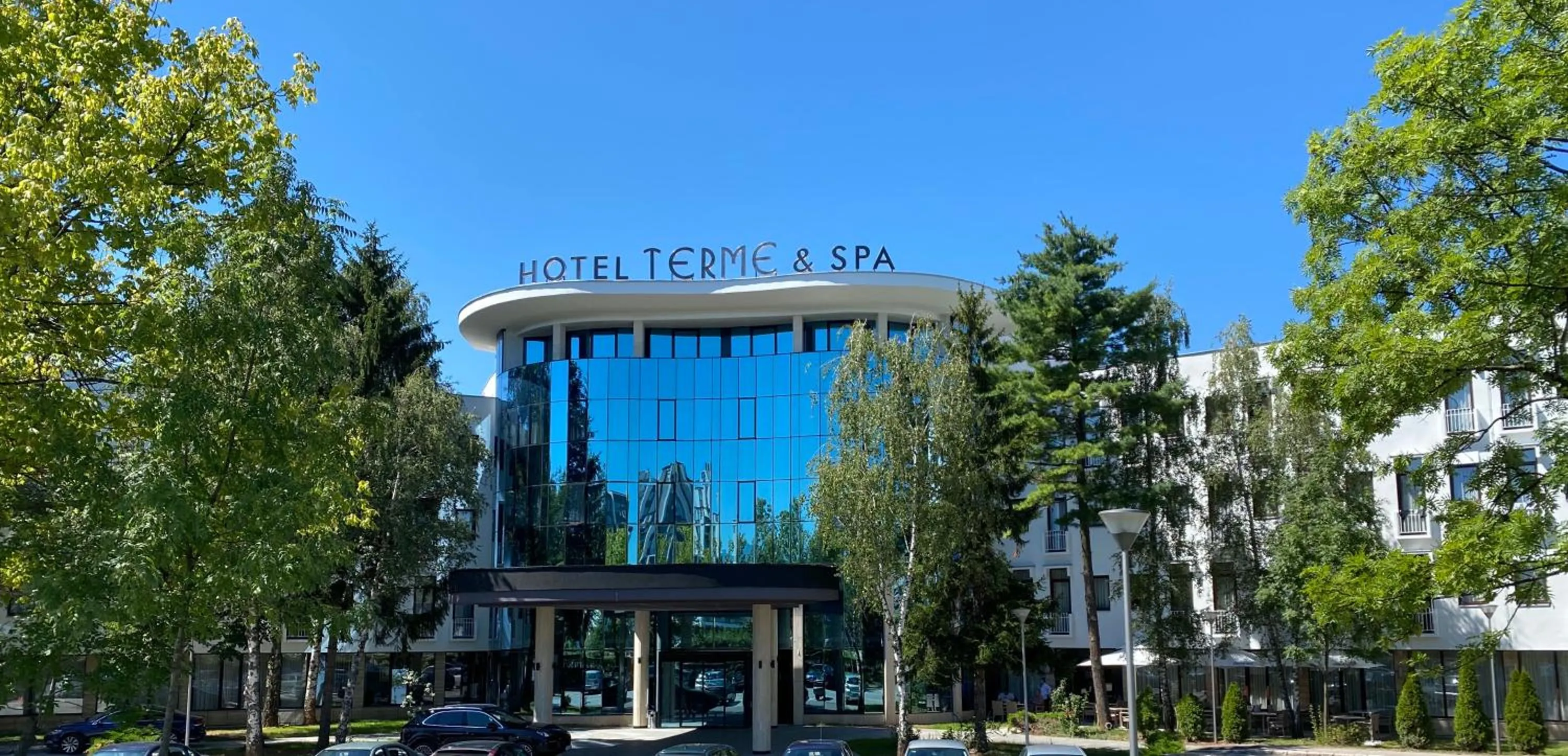 Facade/entrance in Spa Hotel Terme