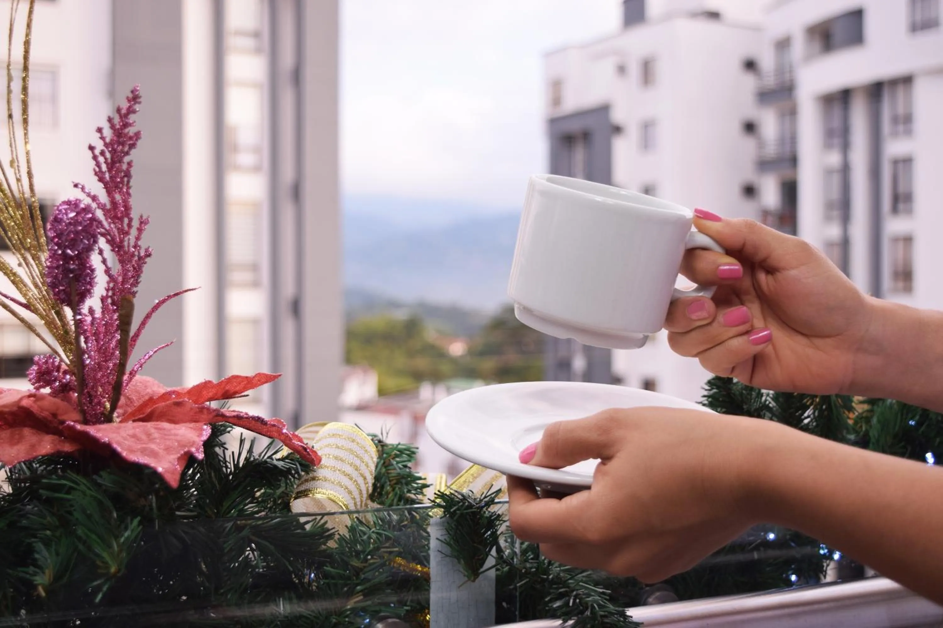 Balcony/Terrace in Hotel Portal Del Norte