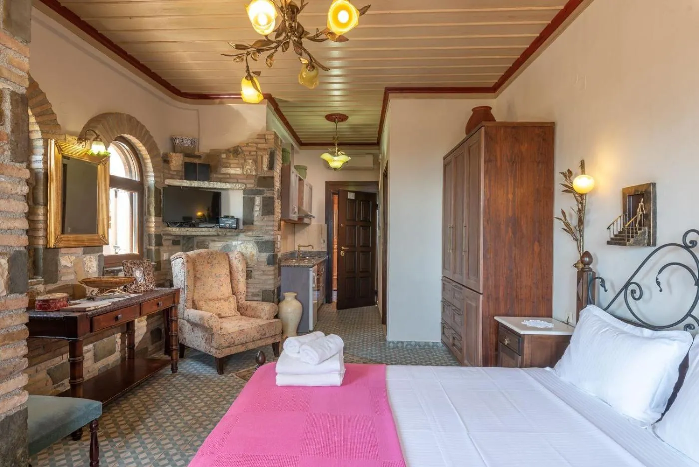 Bed in Panorama Exclusive Suites