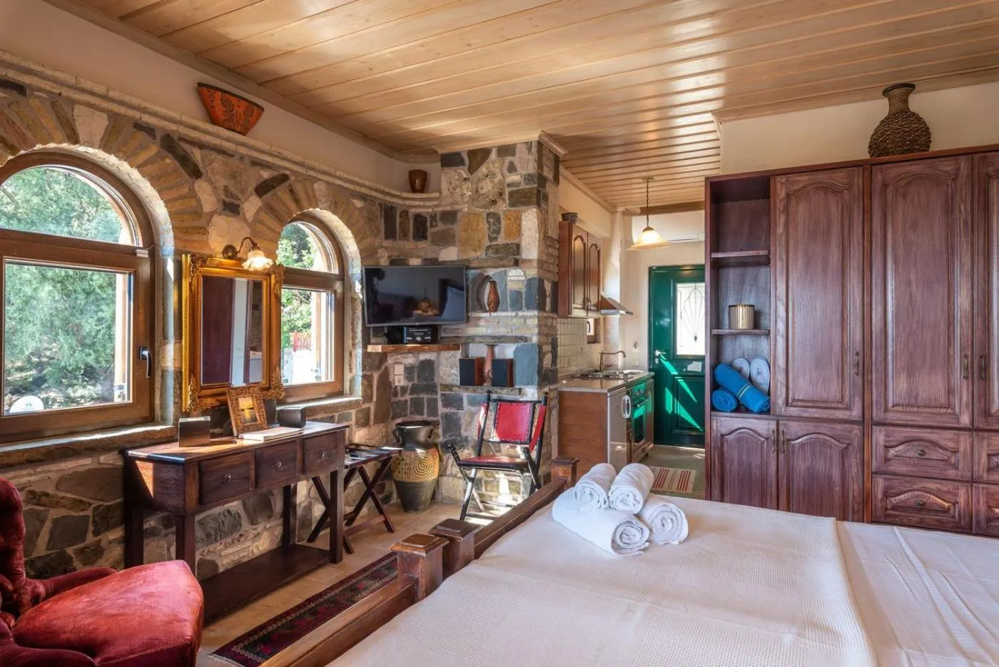 Bed in Panorama Exclusive Suites