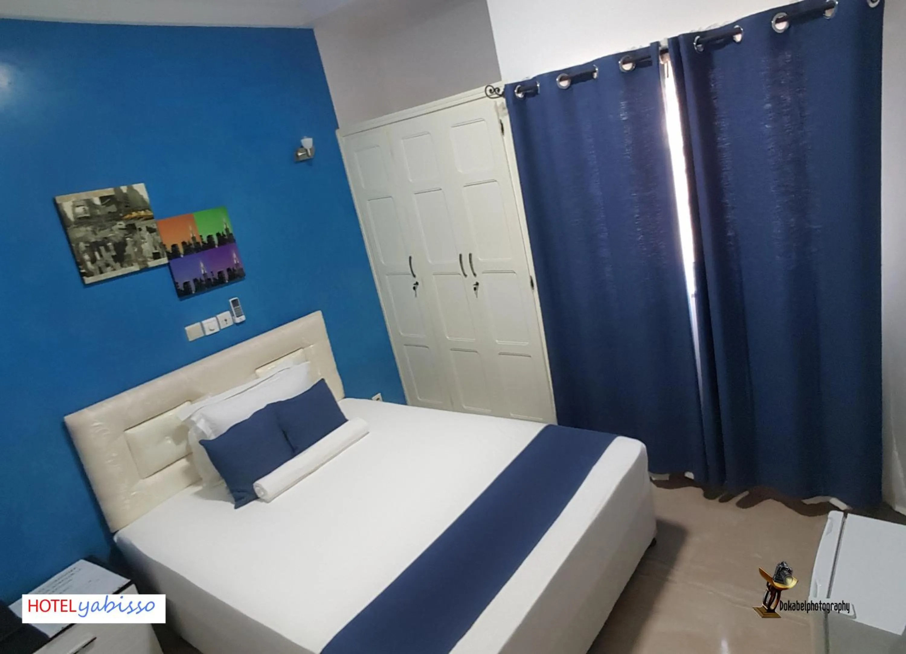 Bed in Hôtel YABISSO