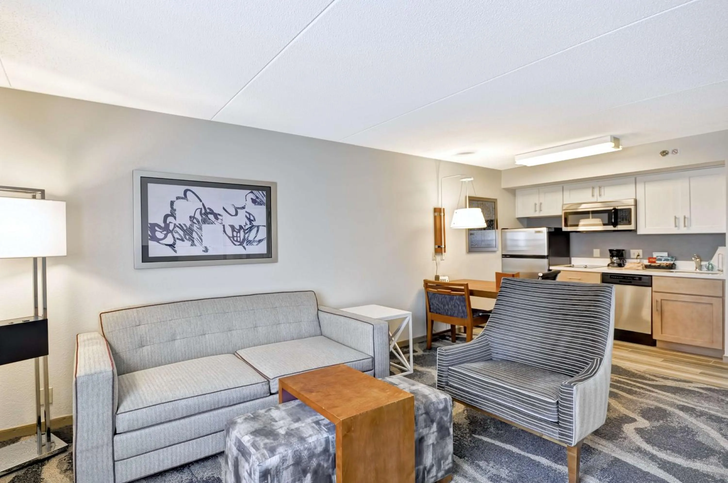 Living room in Homewood Suites by Hilton Boston - Peabody