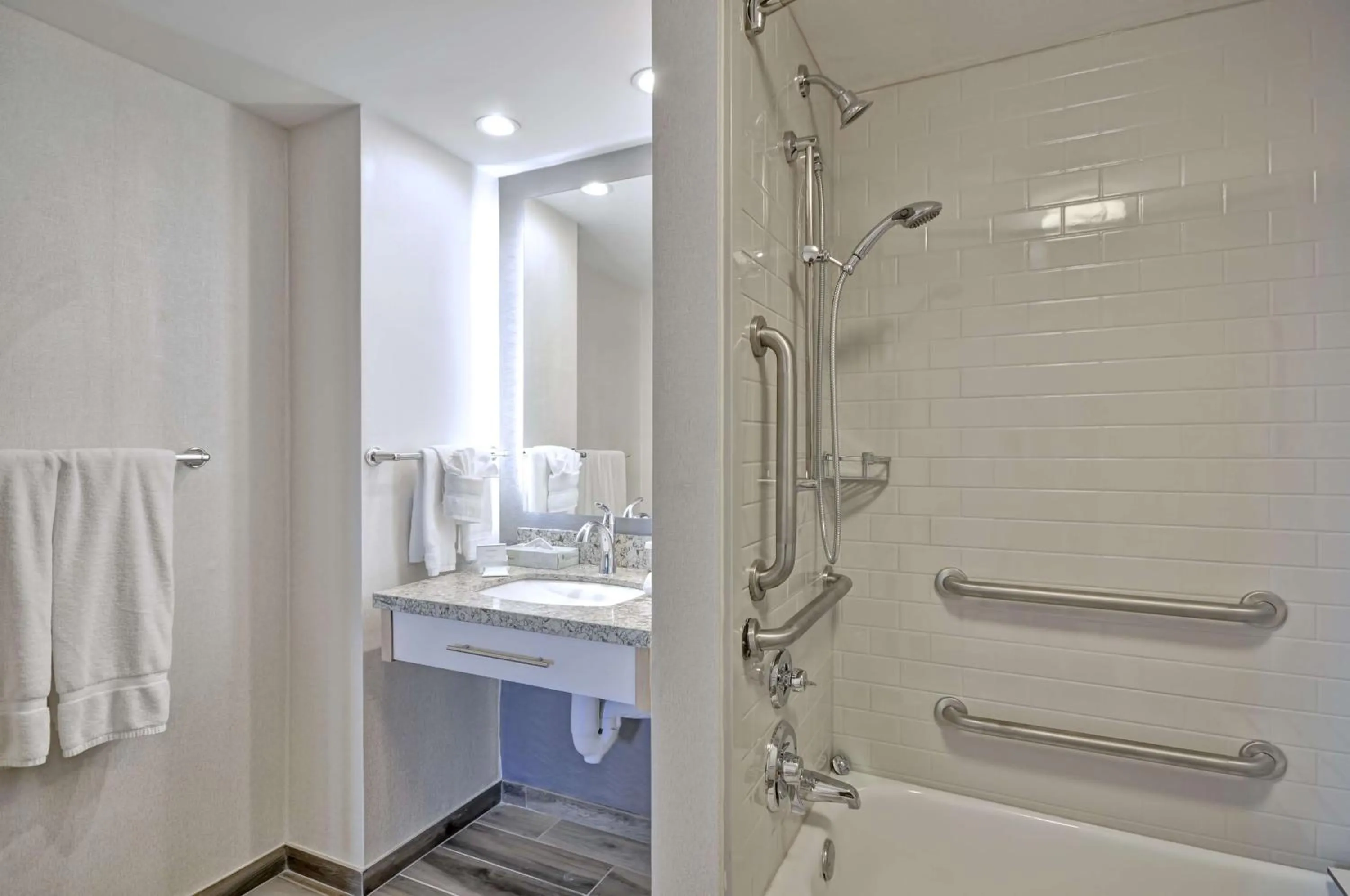 Bathroom in Homewood Suites by Hilton Boston - Peabody