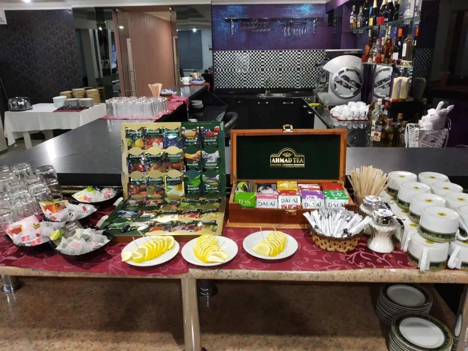 Buffet breakfast in Europa Hotel