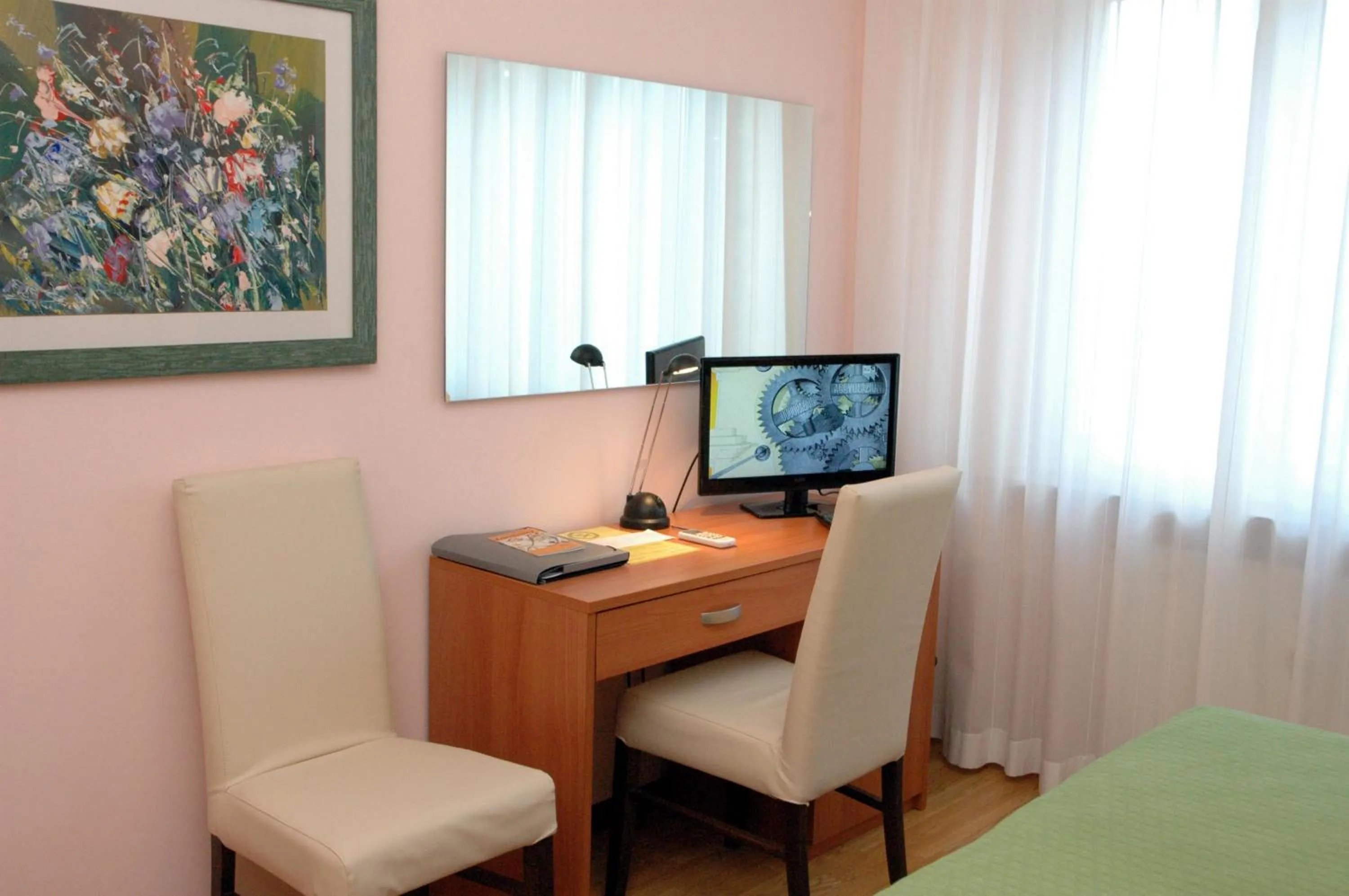 Bed in Hotel Da Angela