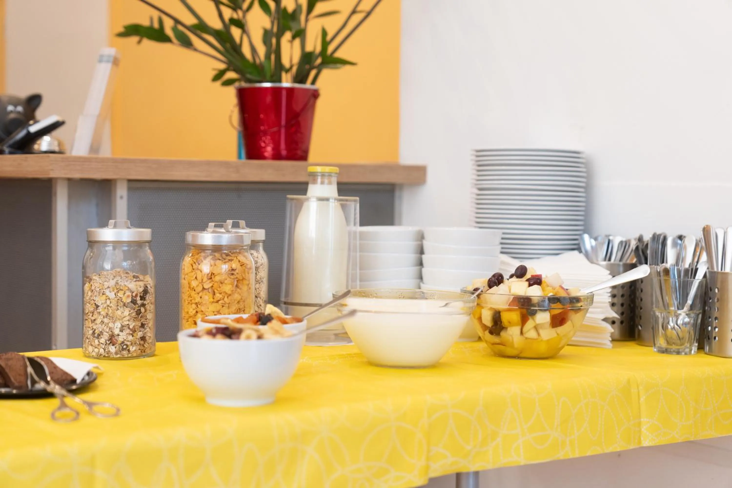 Buffet breakfast in Hotel 26