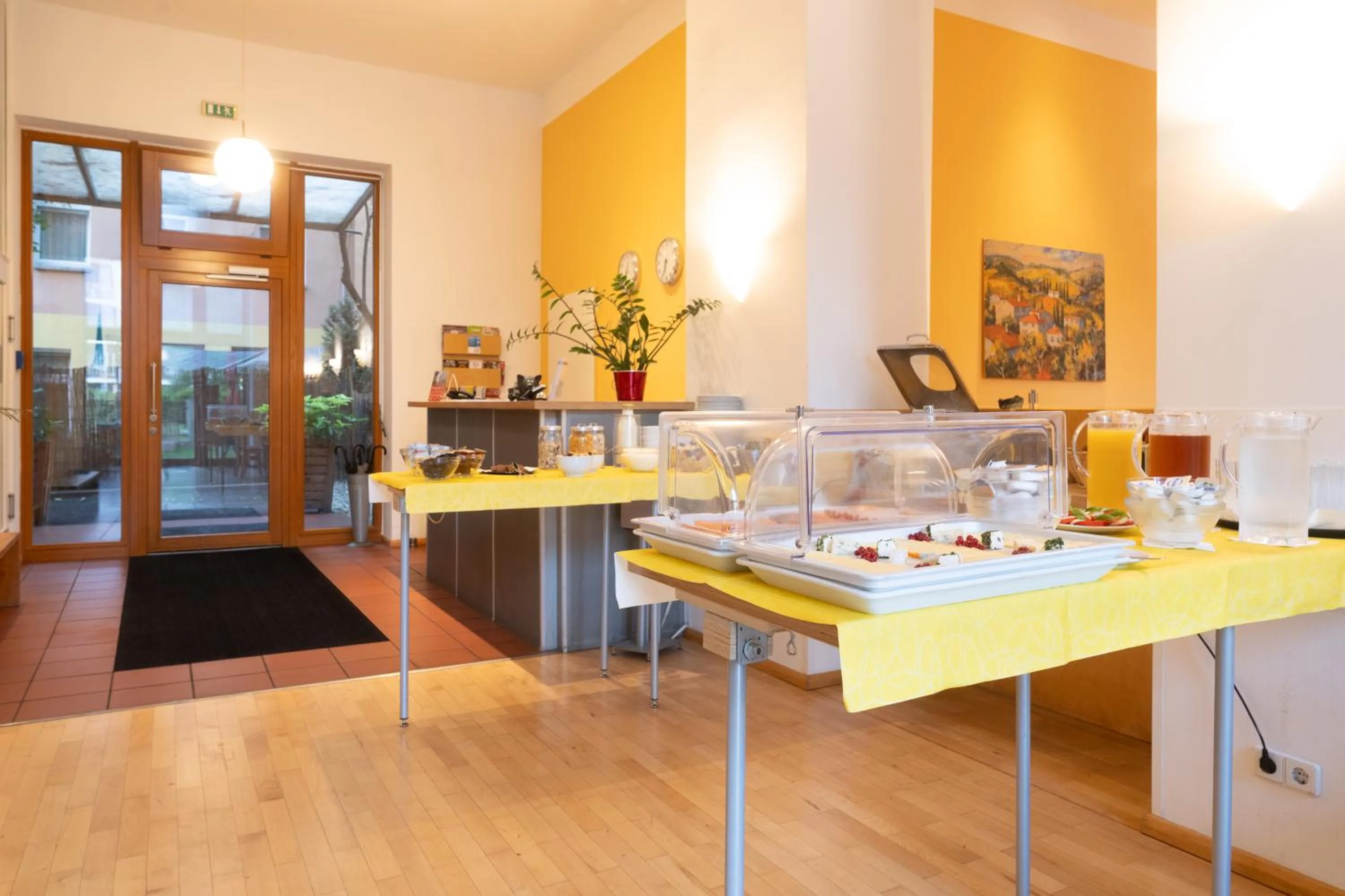 Buffet breakfast in Hotel 26