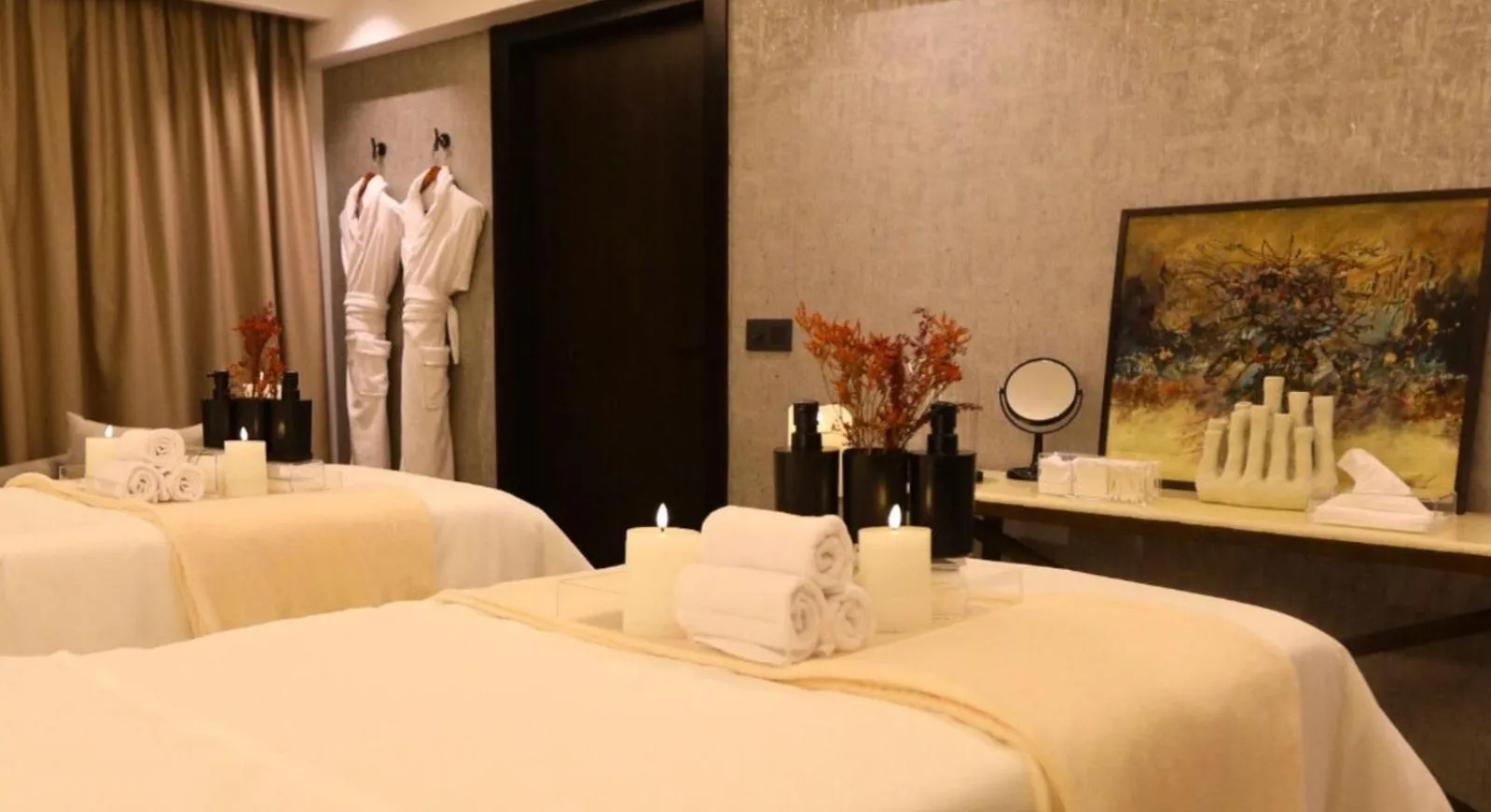 Bed in Dawliz Rabat Art & Spa