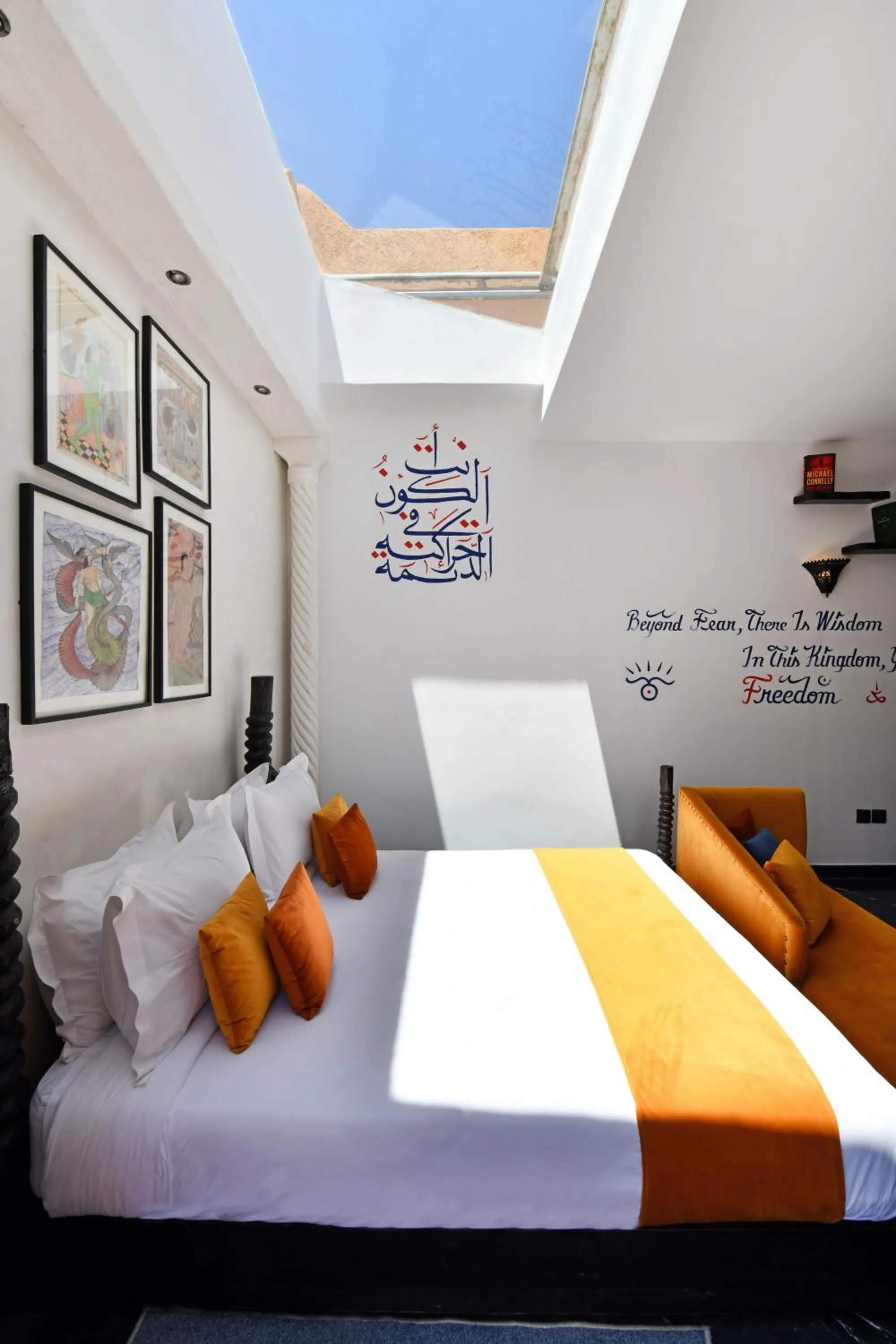 Bed in Oscar Hotel by Atlas Studios