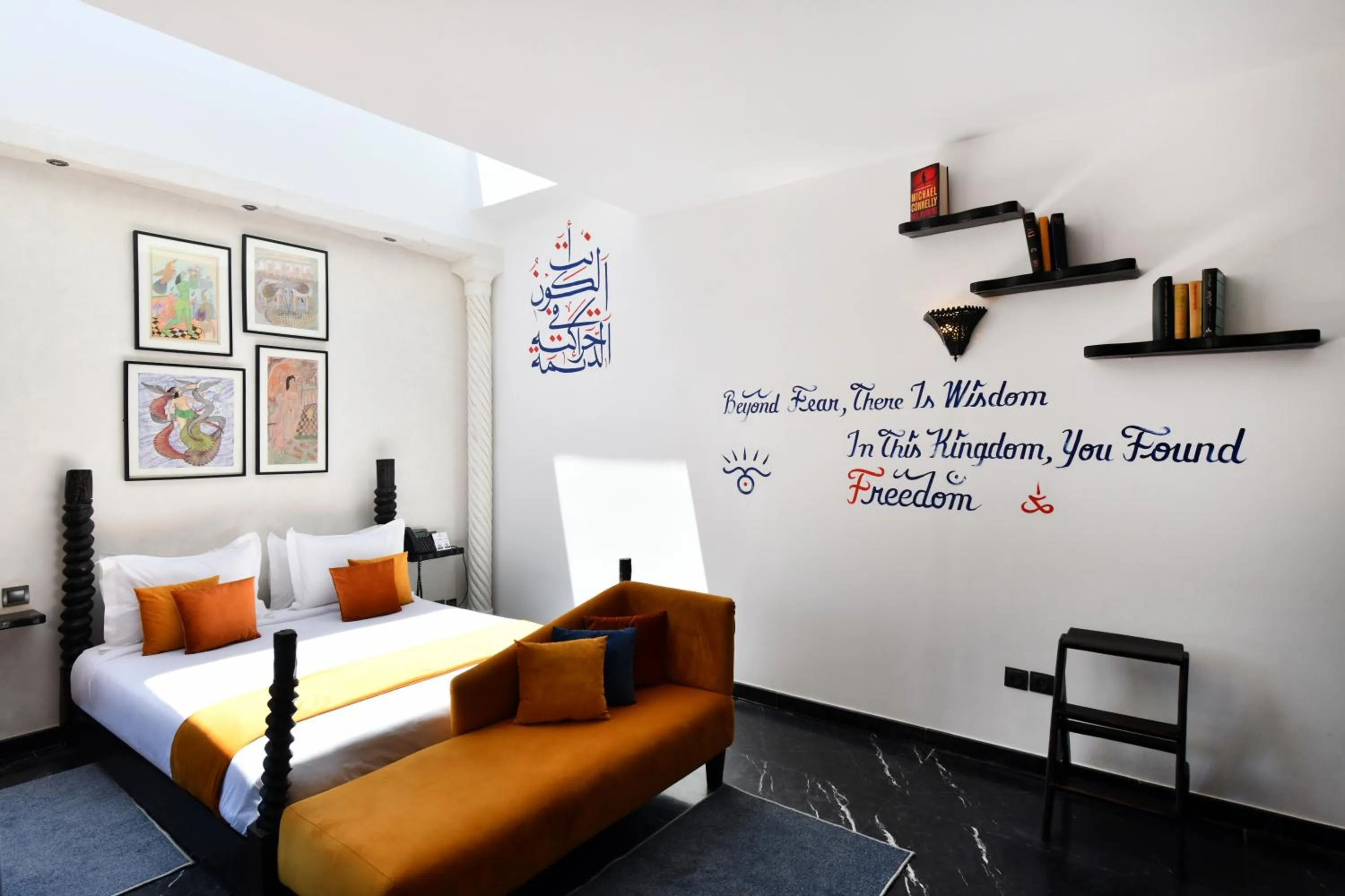 Bed in Oscar Hotel by Atlas Studios