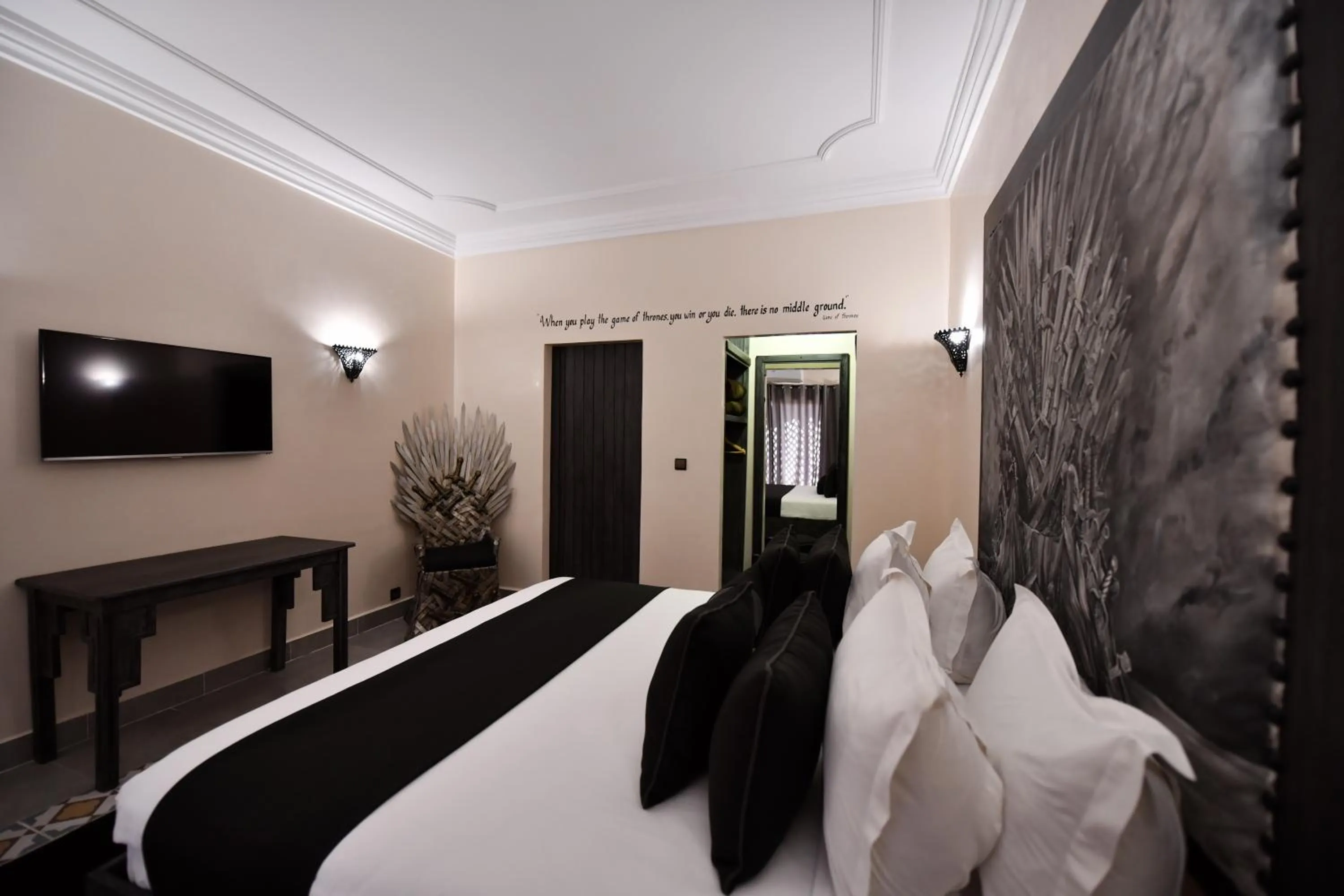 Bed in Oscar Hotel by Atlas Studios