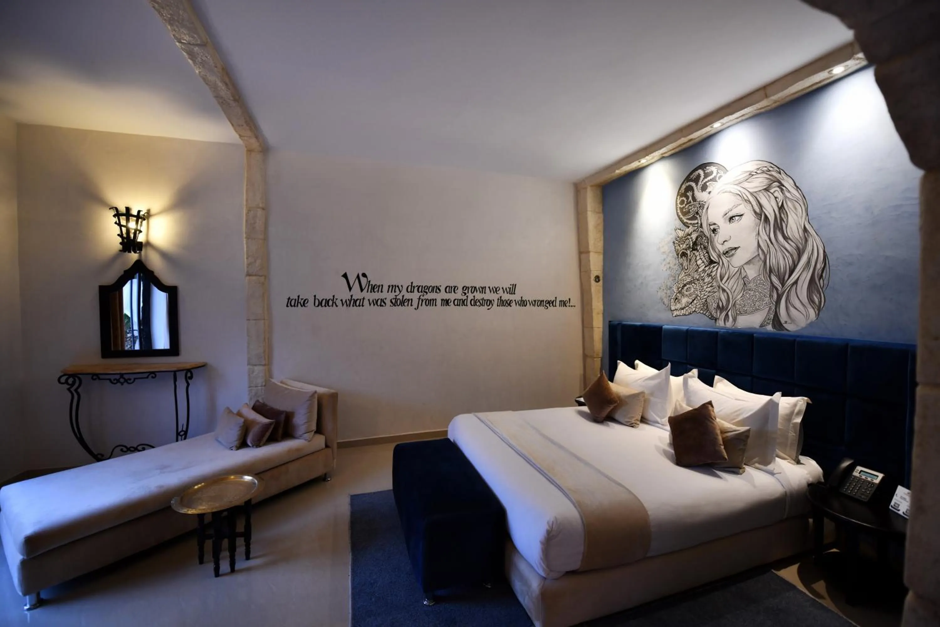 Bed in Oscar Hotel by Atlas Studios